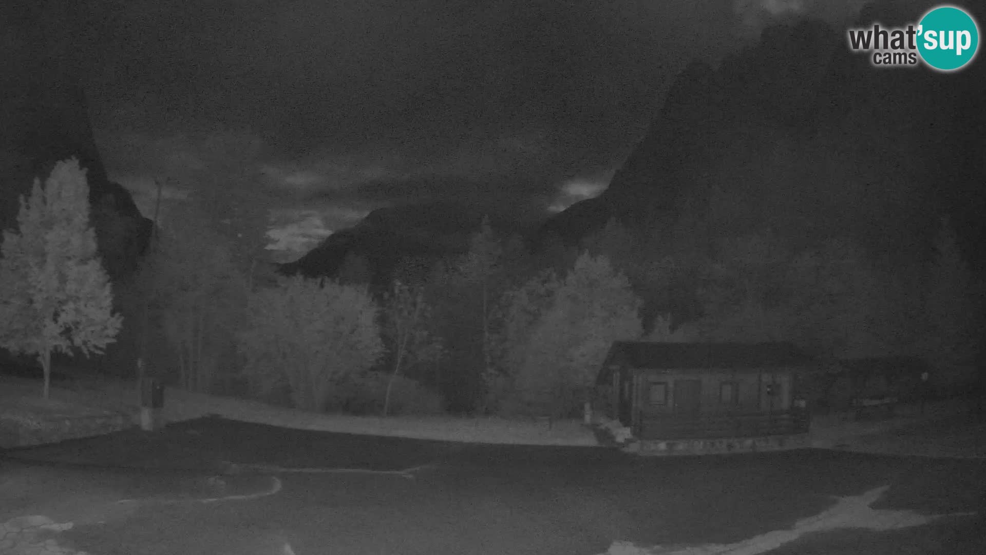 Web kamera Log pod Mangartom – Pogled na Jerebicu i Rombon – Bovec – Slovenija