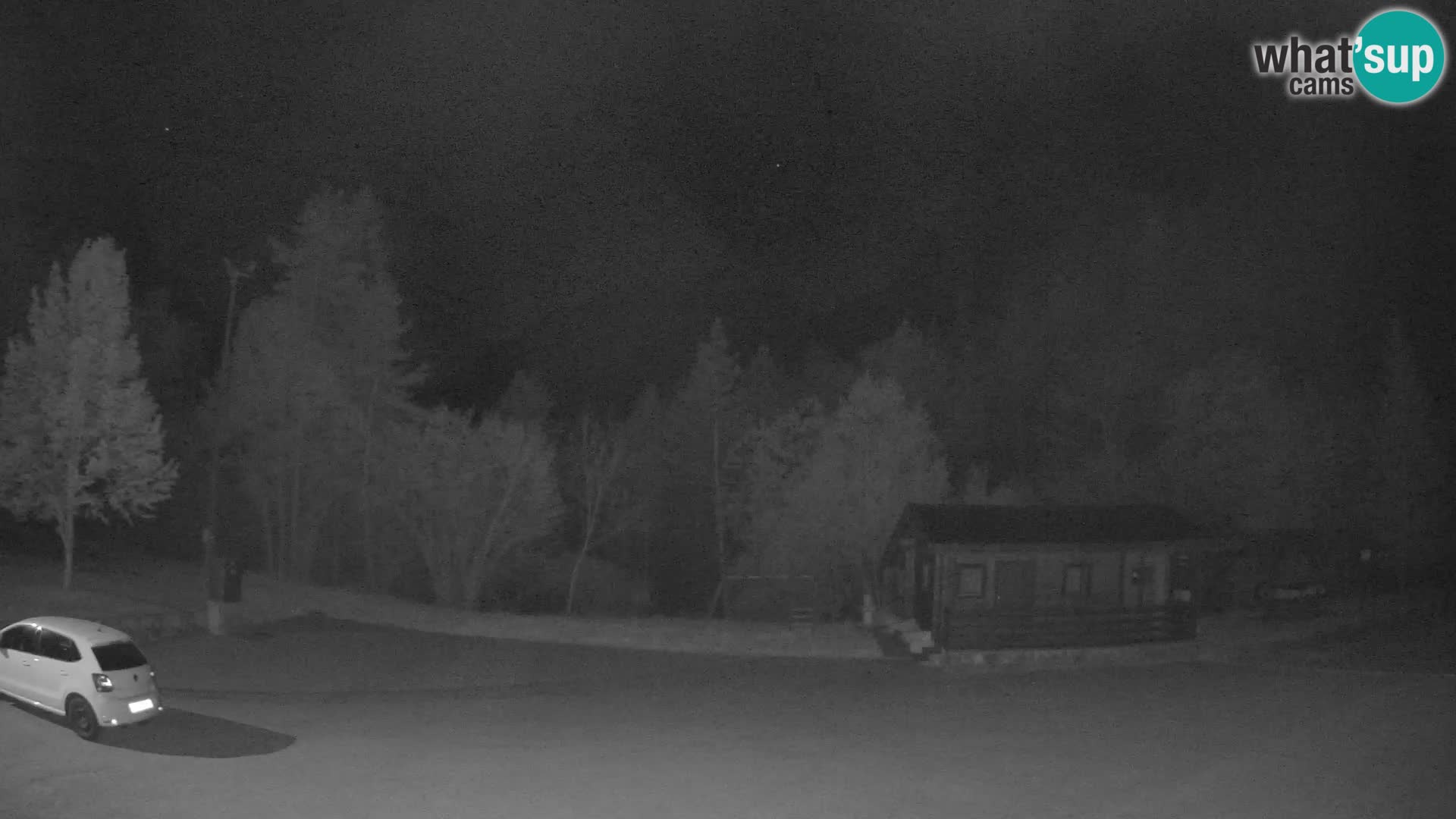 Log pod Mangartom webcam – View to Jerebica and Rombon – Bovec – Slovenia