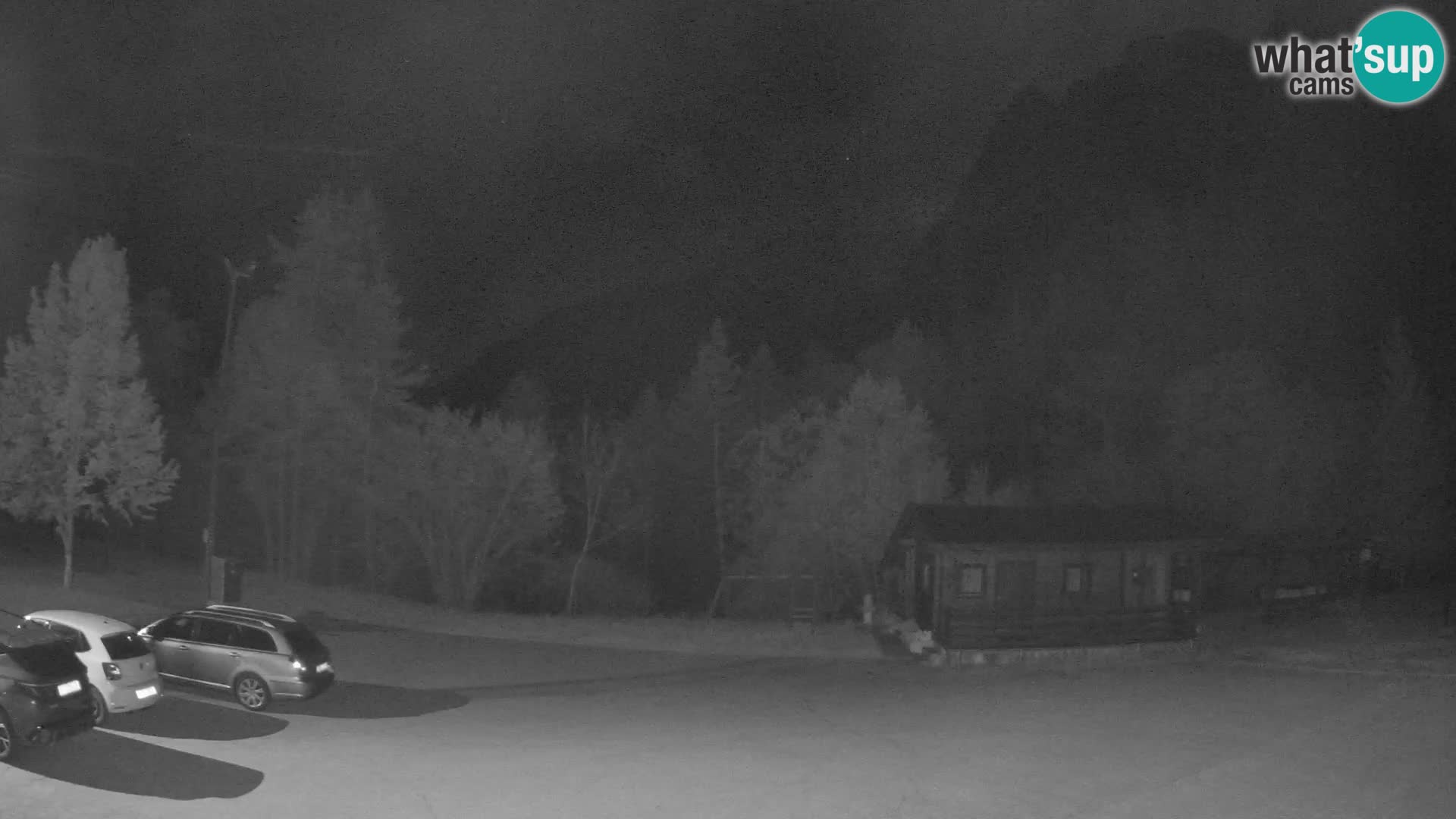Web kamera Log pod Mangartom – Pogled na Jerebicu i Rombon – Bovec – Slovenija