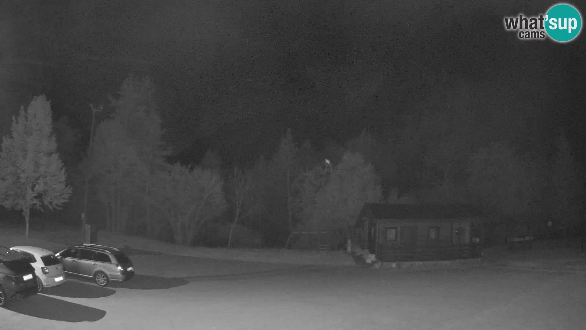 Log pod Mangartom webcam – Vue sur Jerebica et Rombon – Bovec – Slovénie