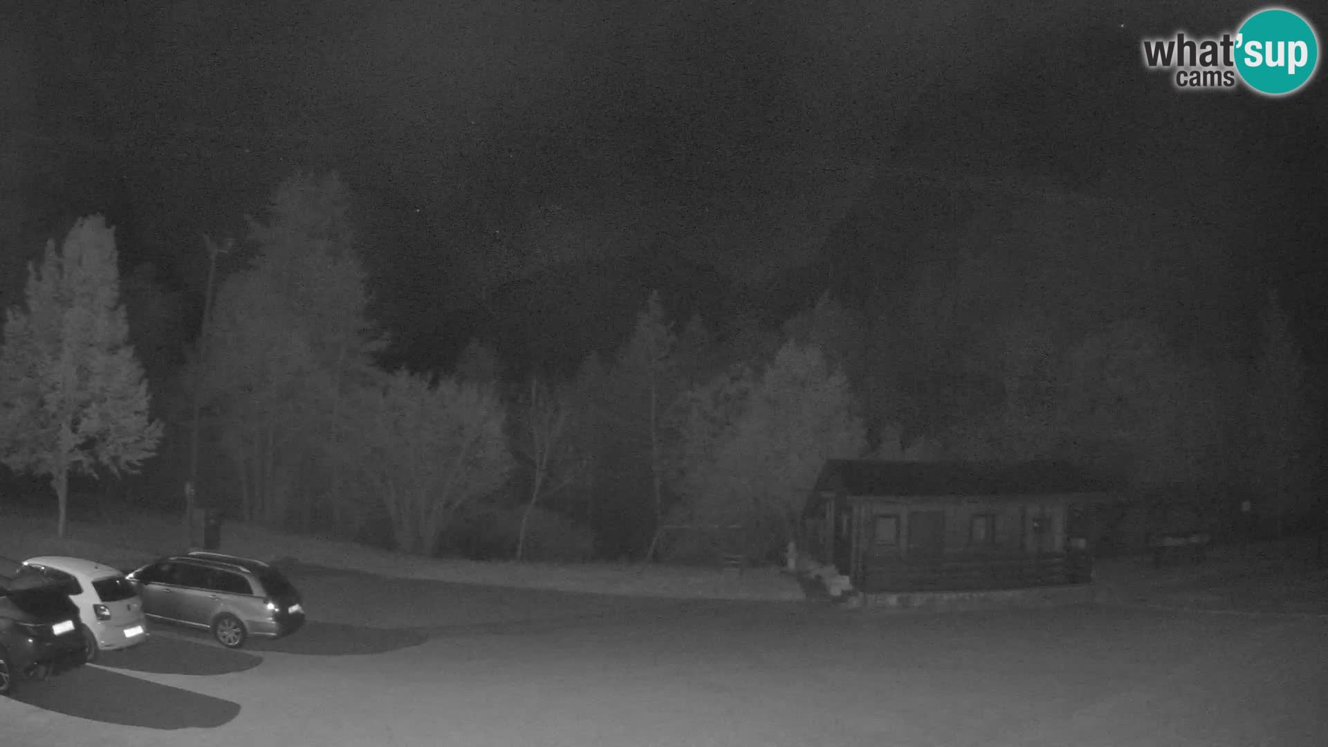 Log pod Mangartom Webcam – Blick auf Jerebica und Rombon – Bovec – Slowenien