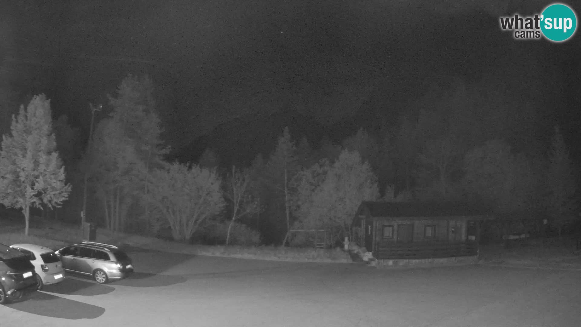 Log pod Mangartom webcam – Vue sur Jerebica et Rombon – Bovec – Slovénie