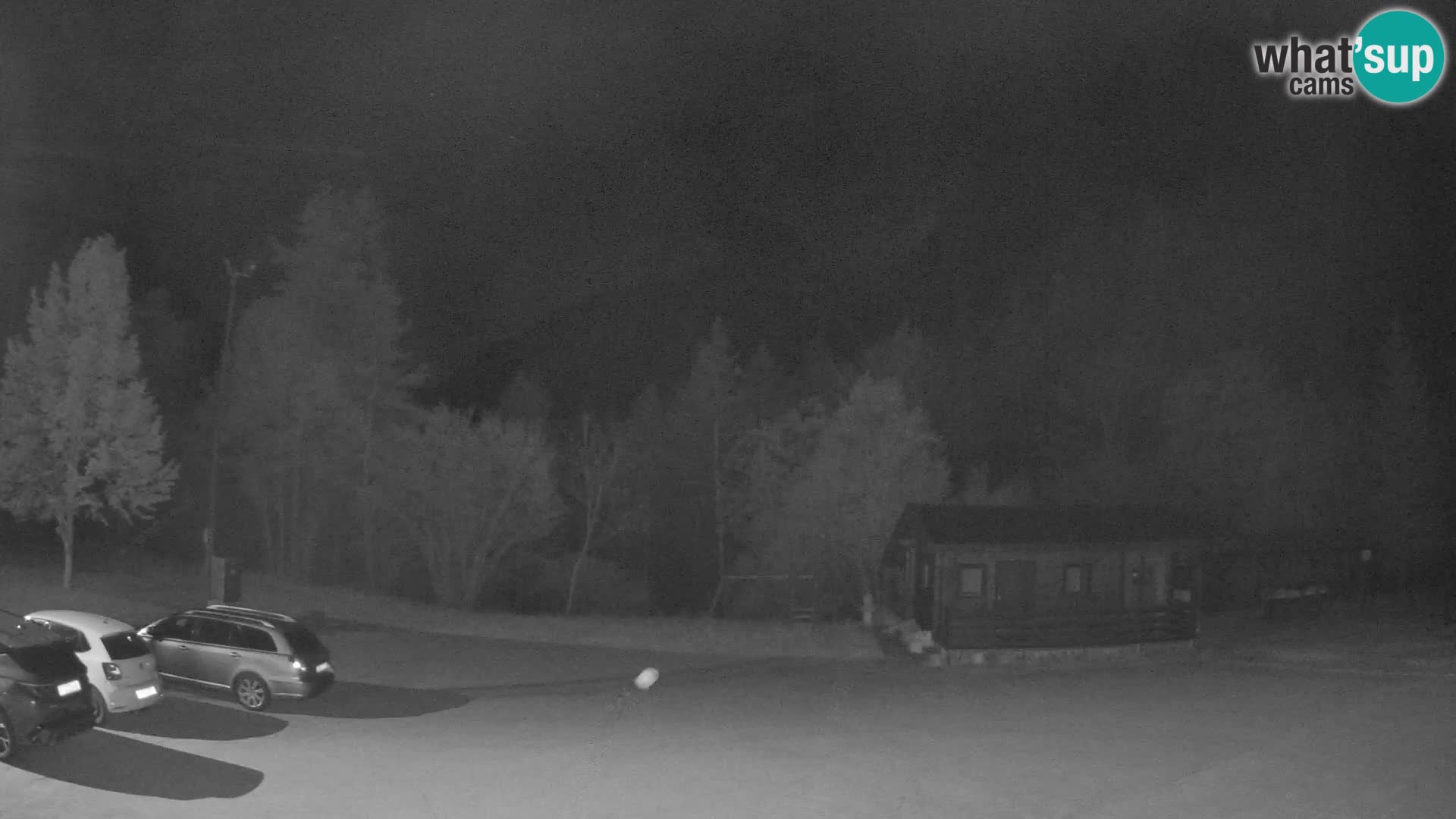 Log pod Mangartom webcam – View to Jerebica and Rombon – Bovec – Slovenia