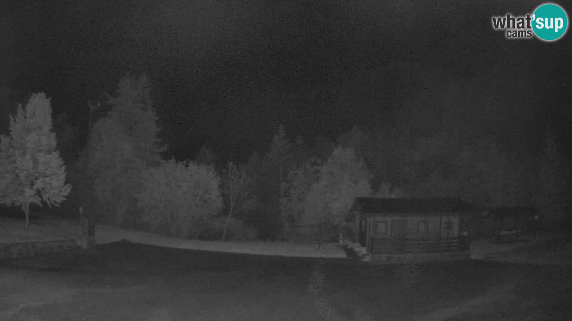 Log pod Mangartom webcam – View to Jerebica and Rombon – Bovec – Slovenia