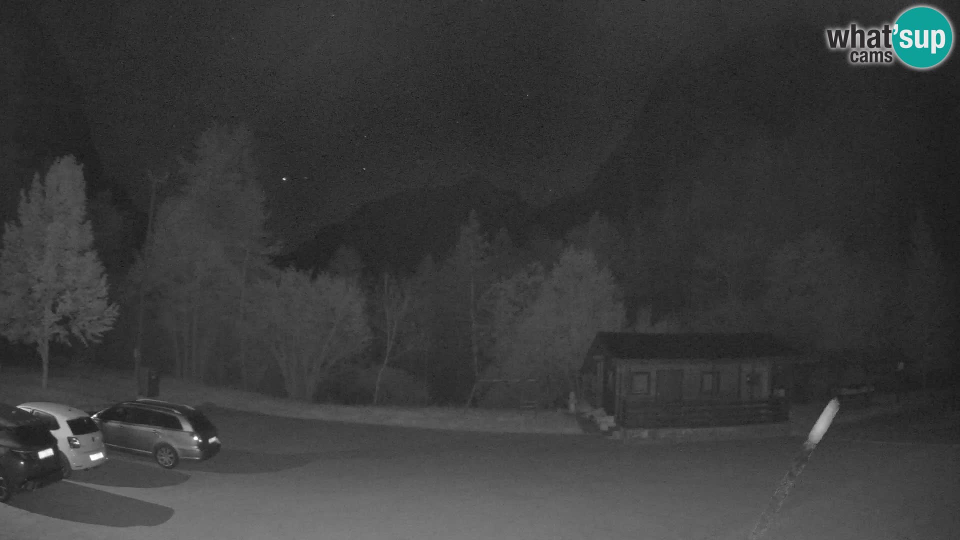Log pod Mangartom webcam – Vue sur Jerebica et Rombon – Bovec – Slovénie
