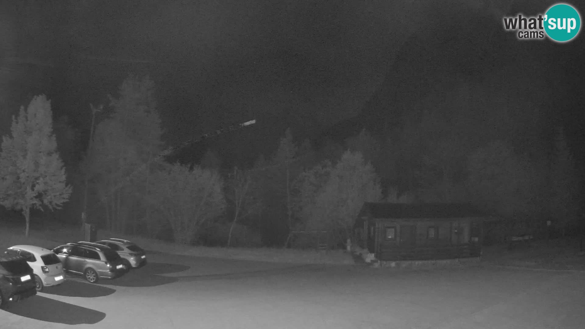 Log pod Mangartom Webcam – Blick auf Jerebica und Rombon – Bovec – Slowenien