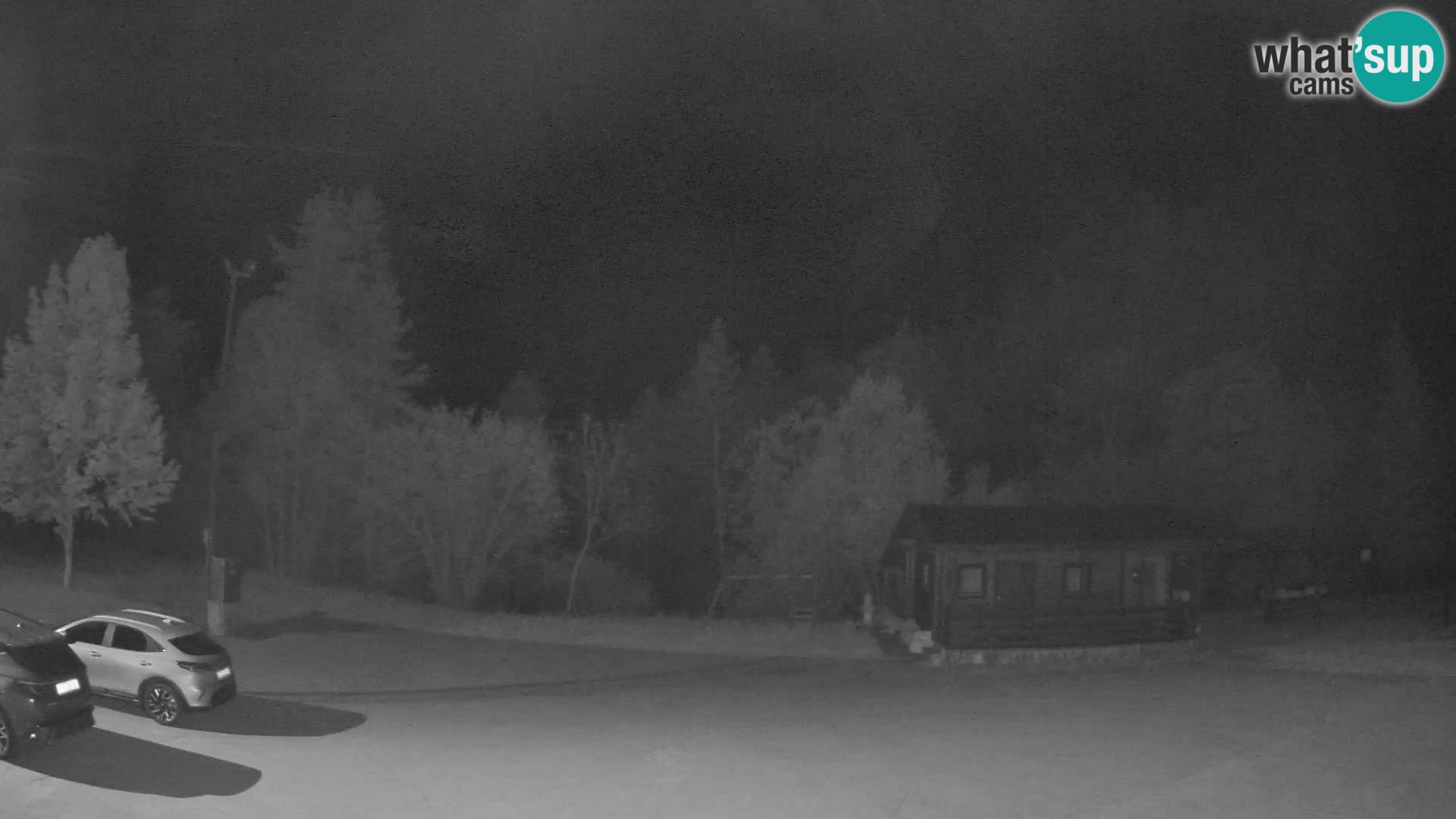 Log pod Mangartom webcam – View to Jerebica and Rombon – Bovec – Slovenia