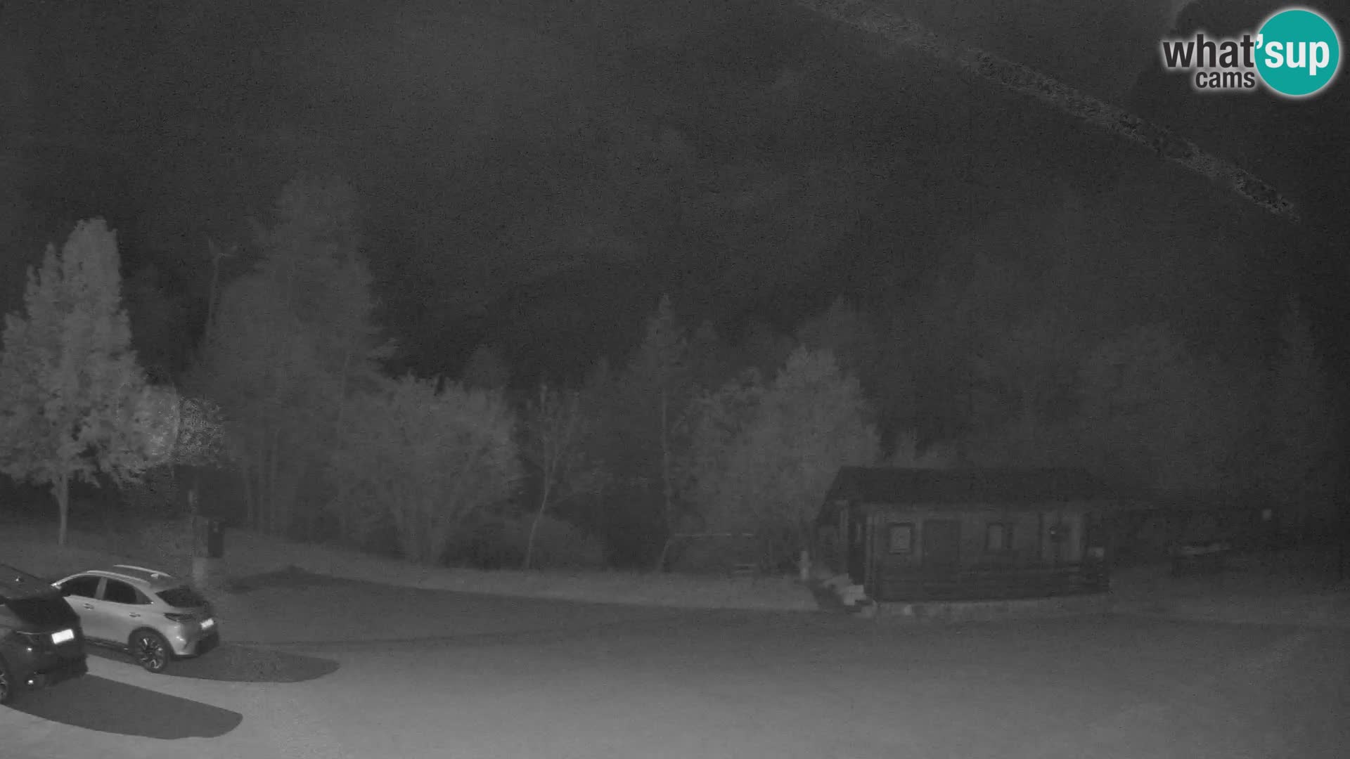 Log pod Mangartom Webcam – Blick auf Jerebica und Rombon – Bovec – Slowenien