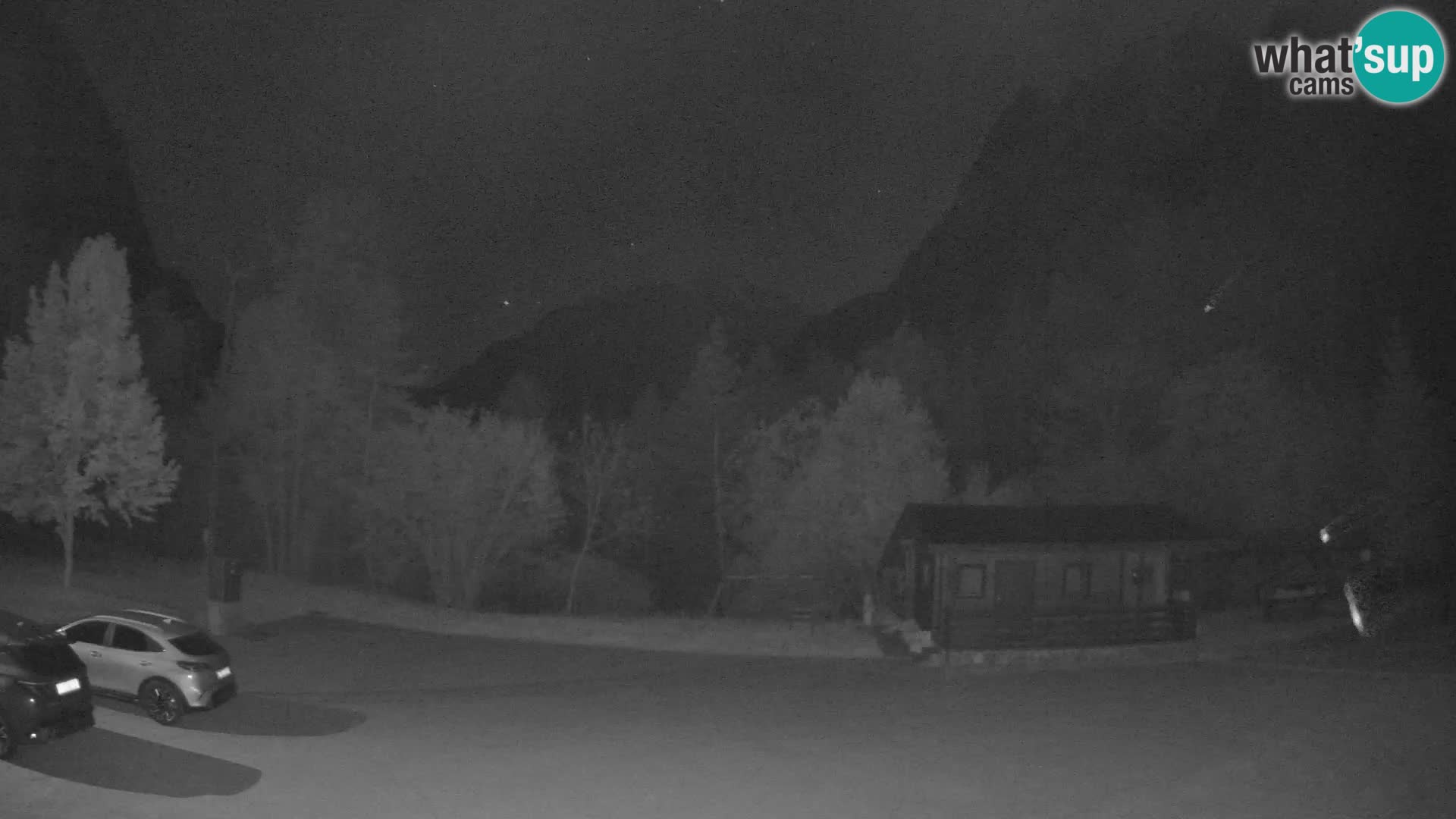 Log pod Mangartom webcam – Vue sur Jerebica et Rombon – Bovec – Slovénie