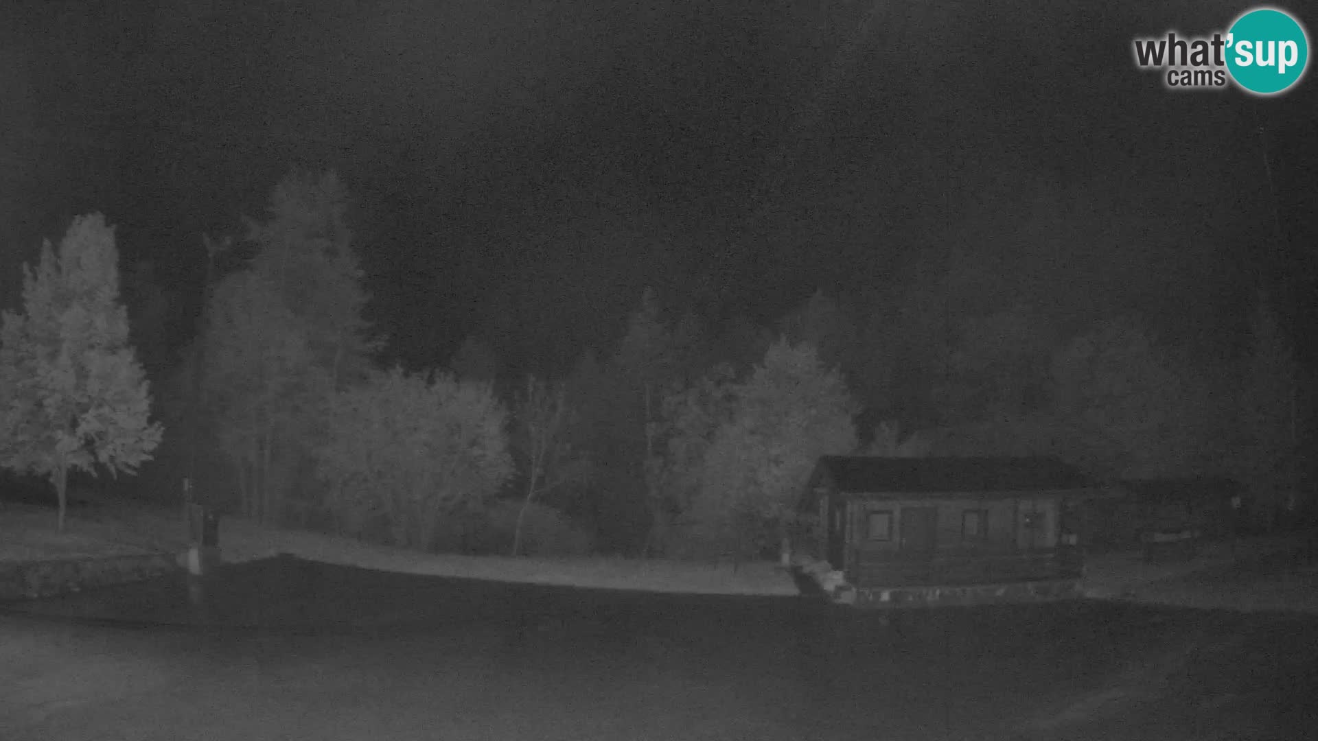 Log pod Mangartom webcam – Vista su Jerebica e Rombon – Bovec – Slovenia