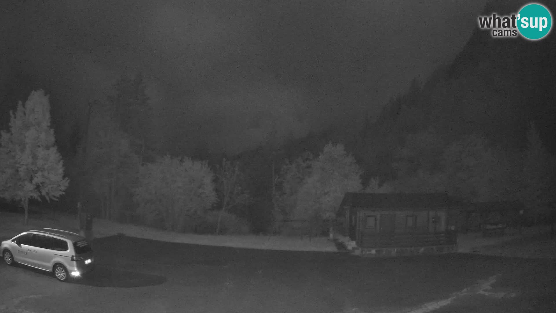 Web kamera Log pod Mangartom – Pogled na Jerebicu i Rombon – Bovec – Slovenija