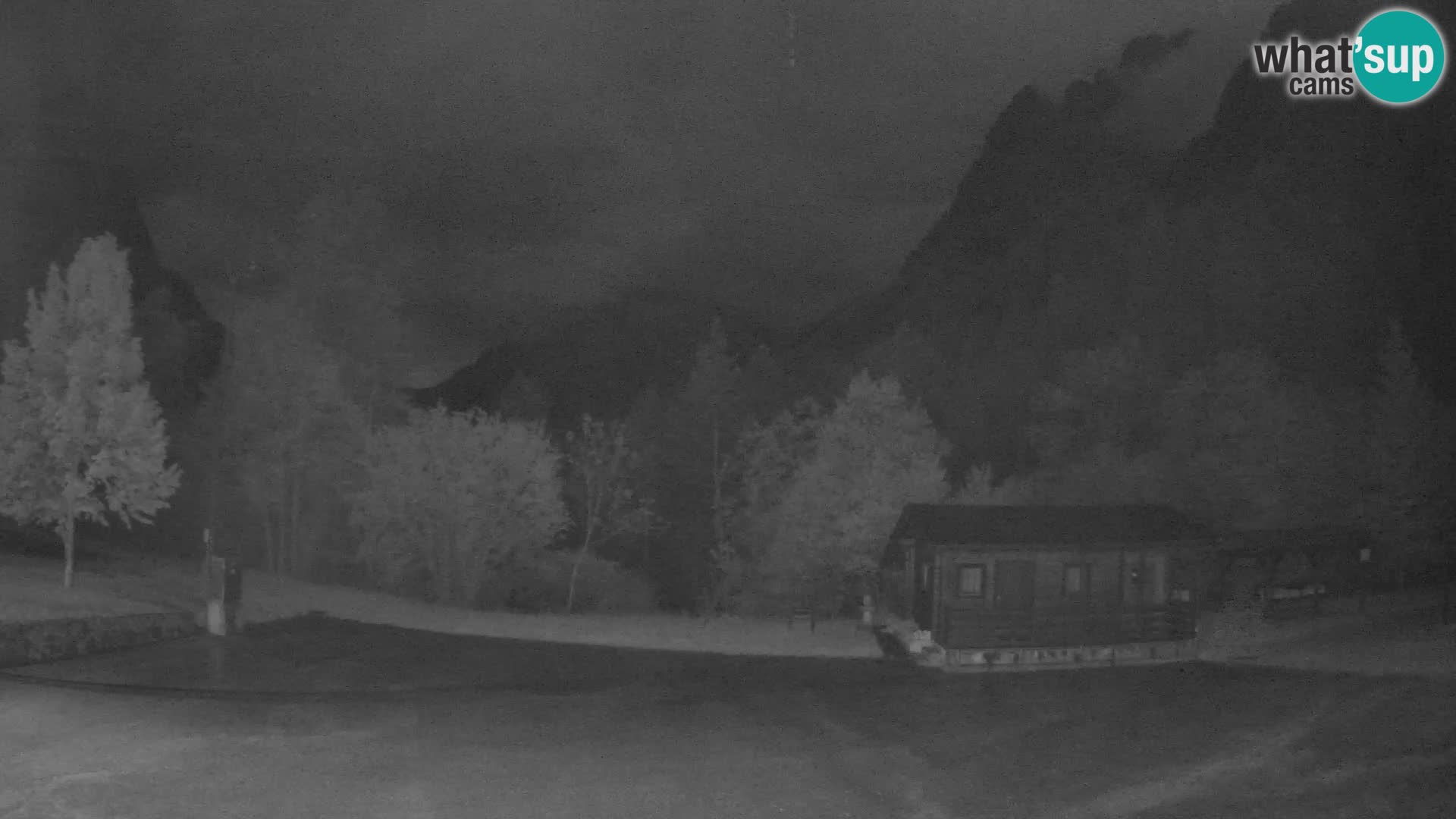 Log pod Mangartom webcam – Vue sur Jerebica et Rombon – Bovec – Slovénie