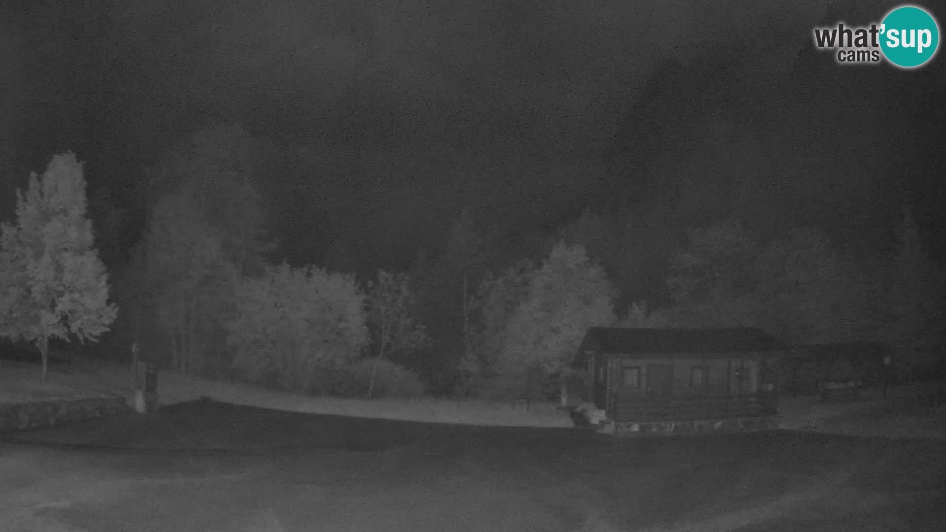 Log pod Mangartom webcam – View to Jerebica and Rombon – Bovec – Slovenia