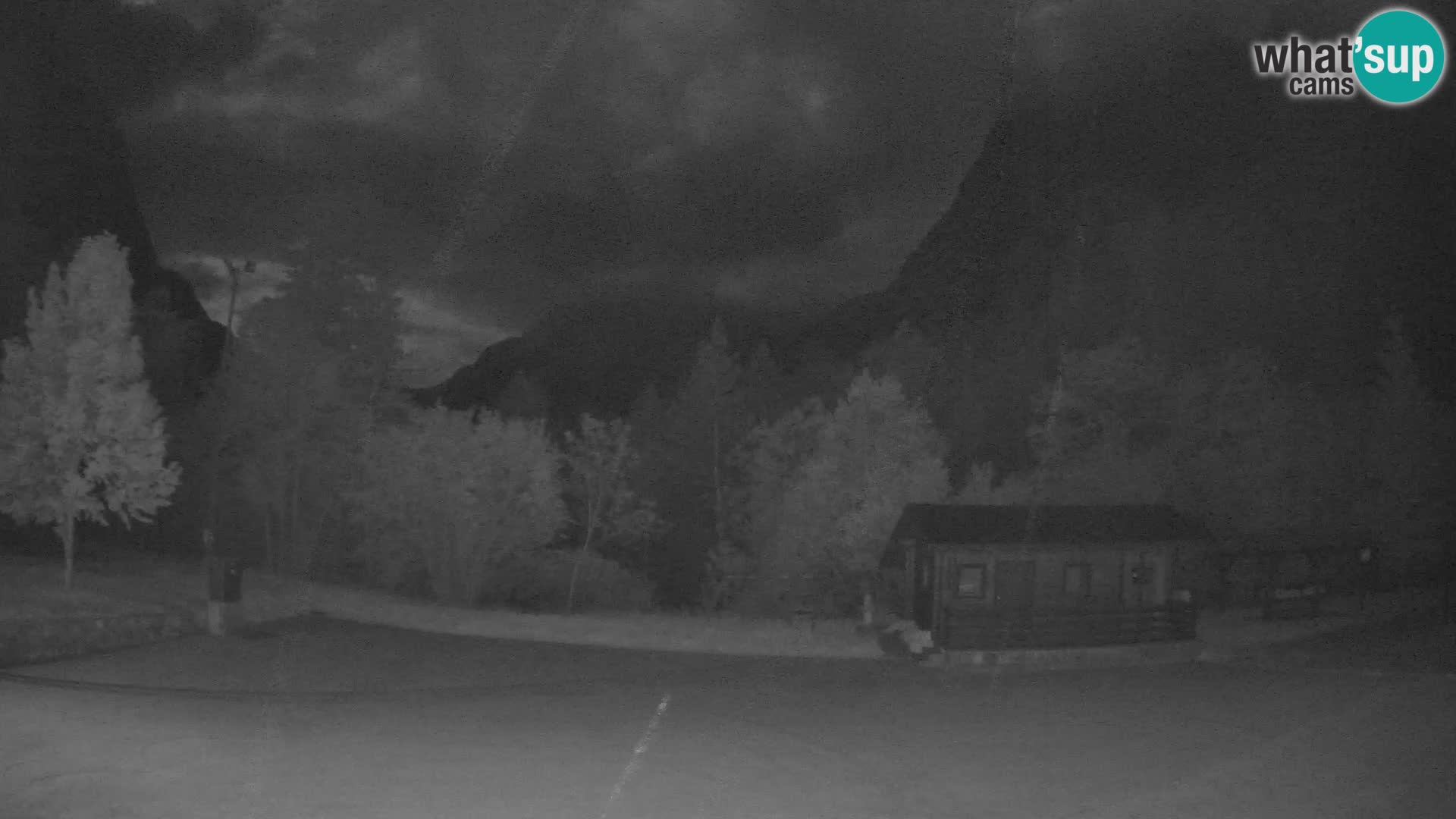 Log pod Mangartom Webcam – Blick auf Jerebica und Rombon – Bovec – Slowenien