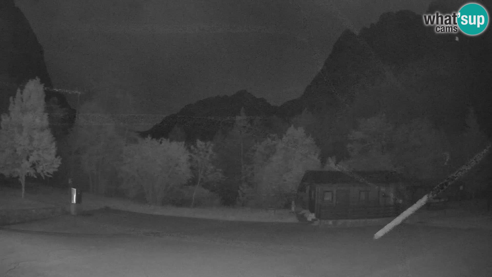 Log pod Mangartom Webcam – Blick auf Jerebica und Rombon – Bovec – Slowenien