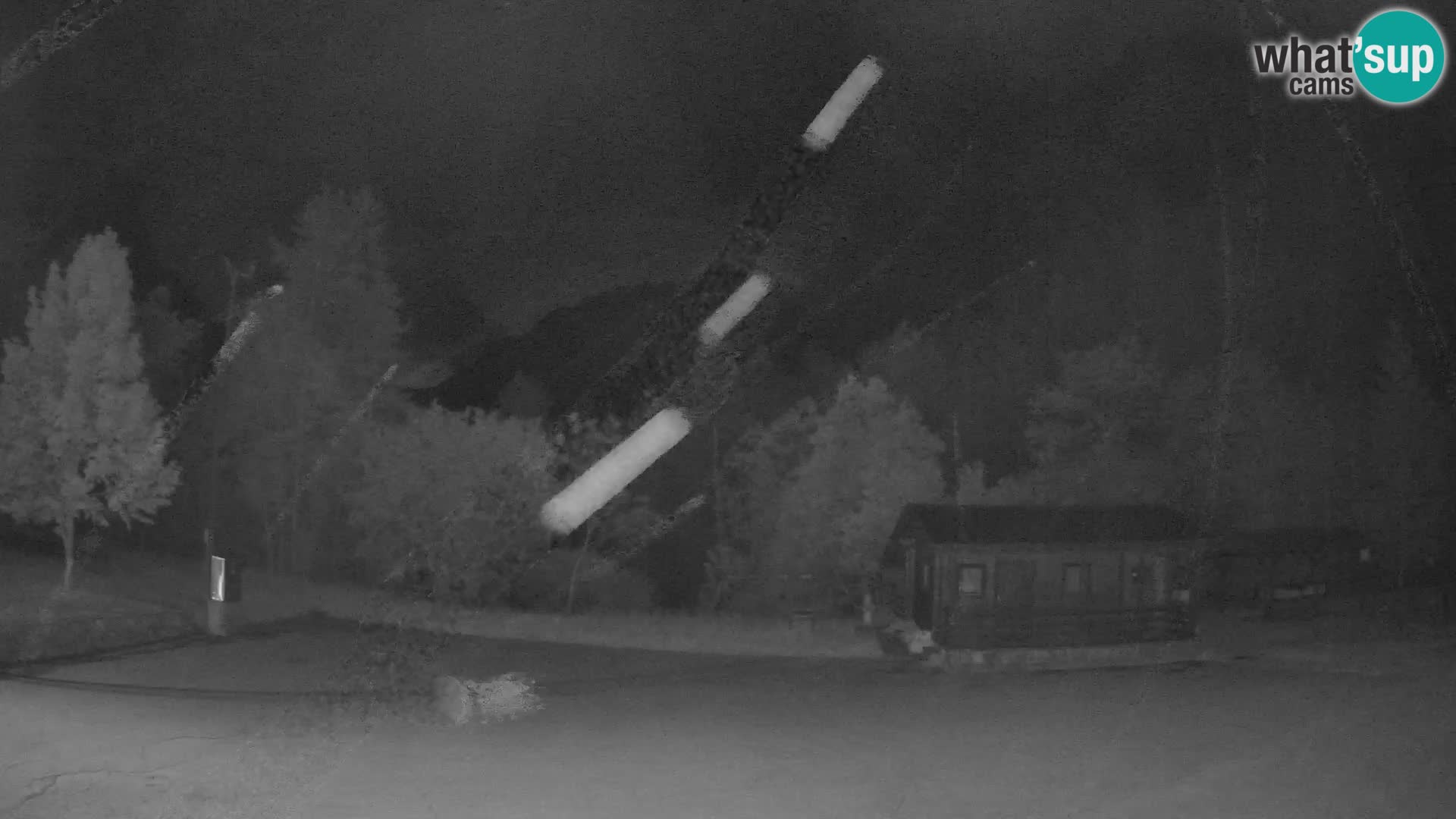 Spletna kamera Log pod Mangartom – Pogled na Jerebico in Rombon – Bovec – Slovenija