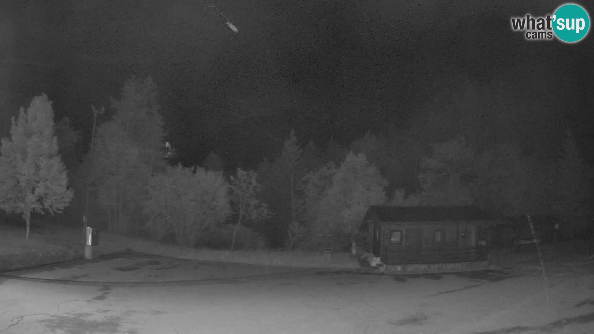 Log pod Mangartom webcam – Vista su Jerebica e Rombon – Bovec – Slovenia