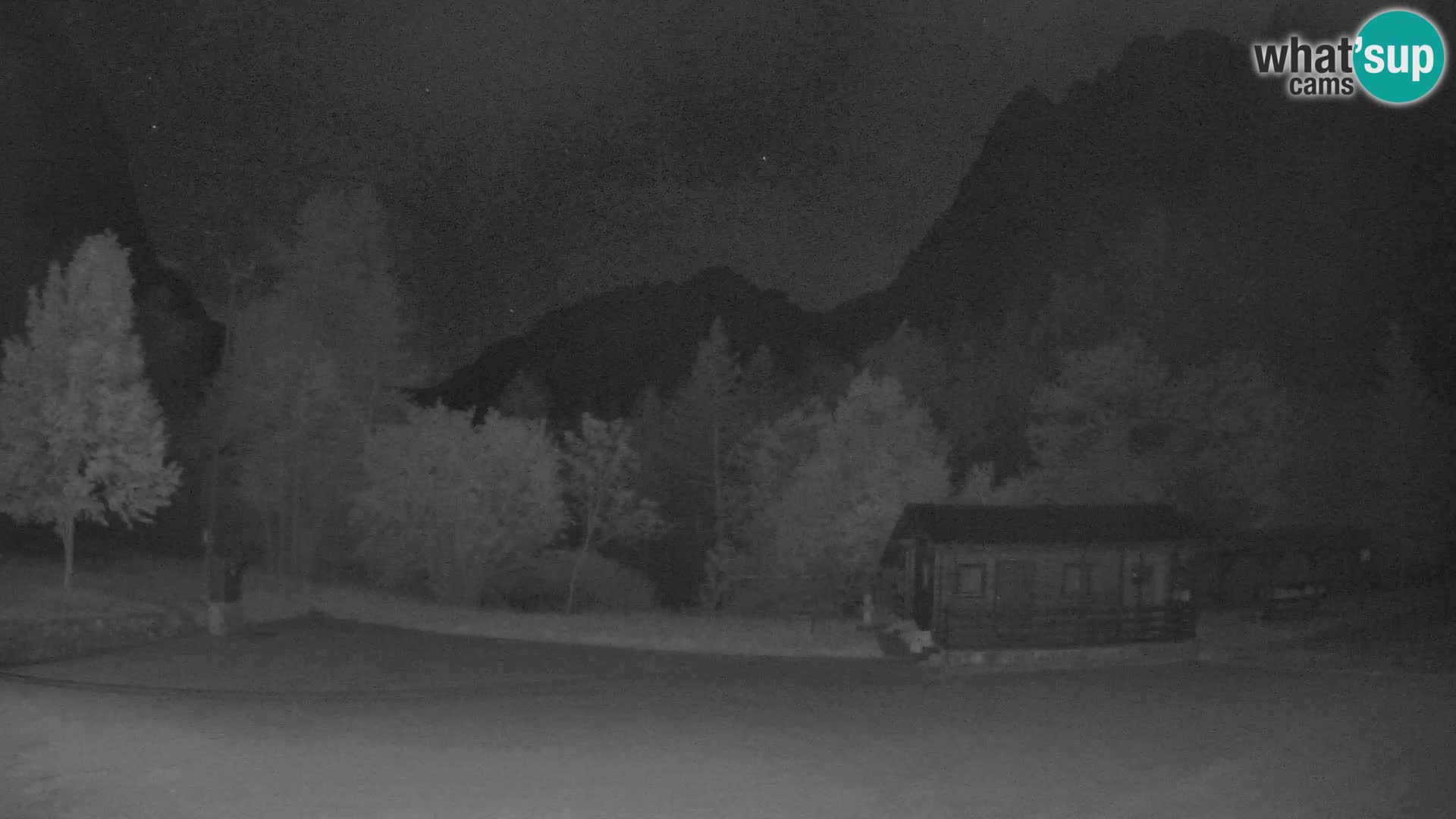 Log pod Mangartom Webcam – Blick auf Jerebica und Rombon – Bovec – Slowenien
