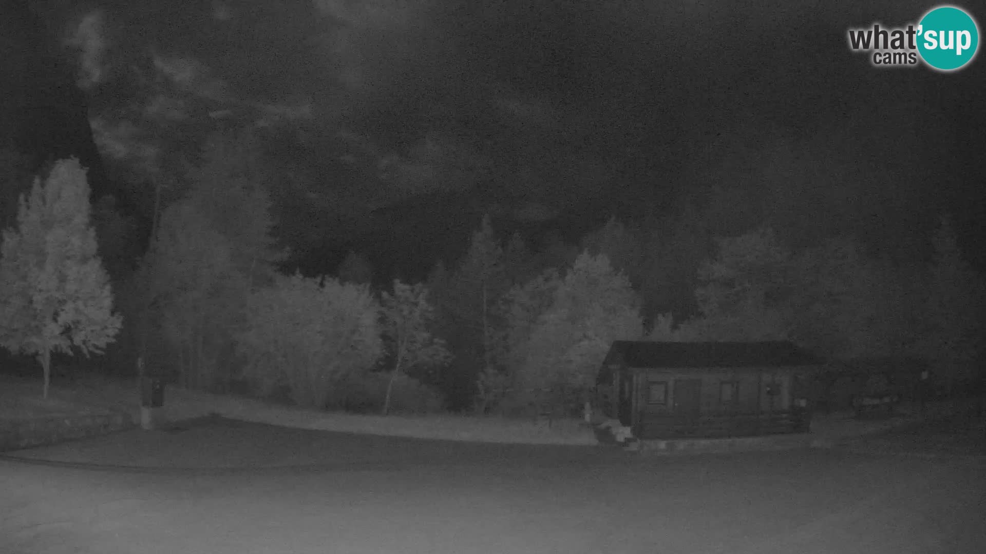 Log pod Mangartom webcam – View to Jerebica and Rombon – Bovec – Slovenia