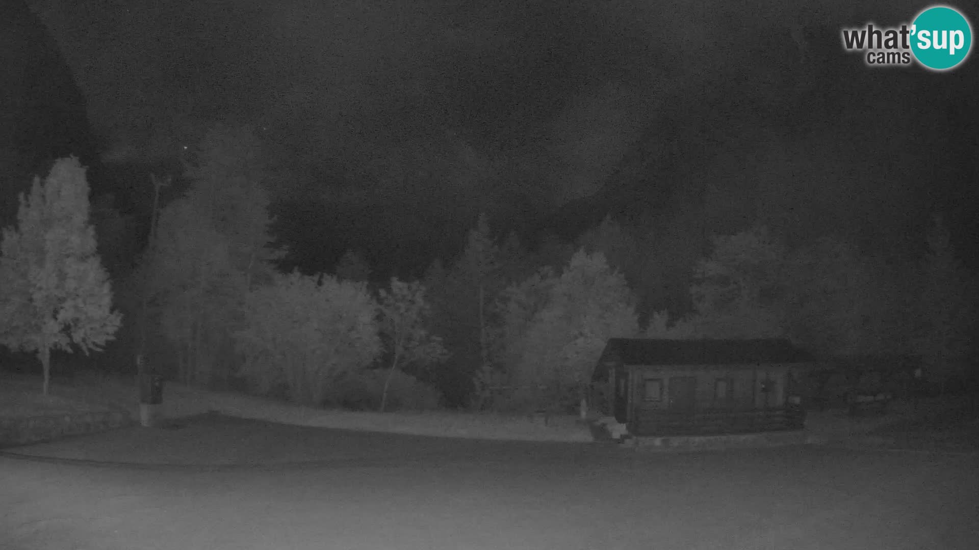Log pod Mangartom webcam – View to Jerebica and Rombon – Bovec – Slovenia
