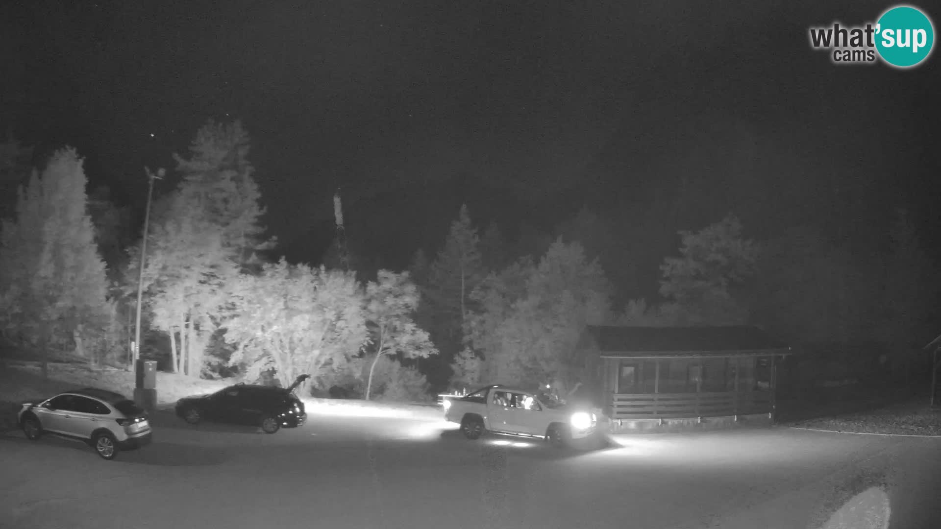 Log pod Mangartom Webcam – Blick auf Jerebica und Rombon – Bovec – Slowenien