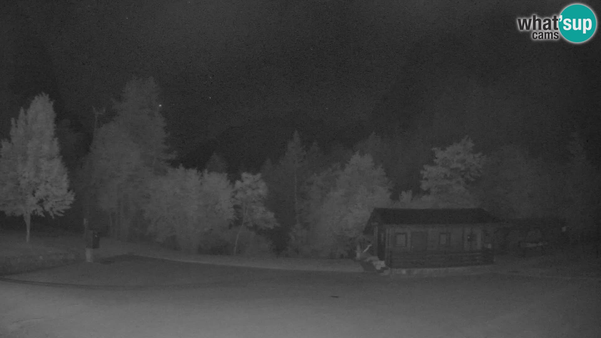 Log pod Mangartom webcam – View to Jerebica and Rombon – Bovec – Slovenia