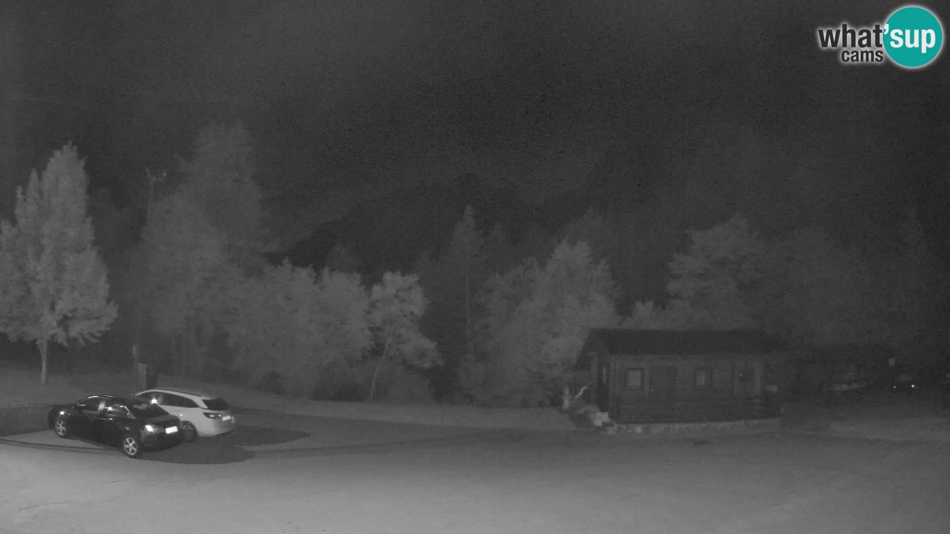Log pod Mangartom webcam – View to Jerebica and Rombon – Bovec – Slovenia