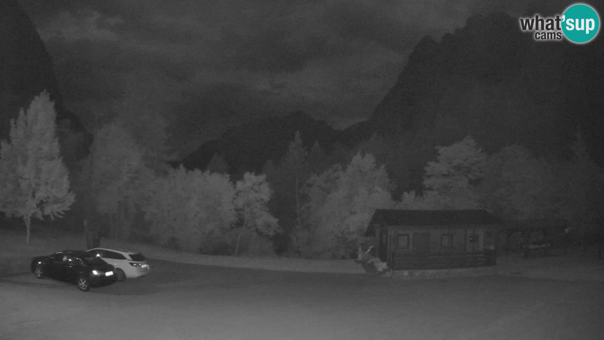 Web kamera Log pod Mangartom – Pogled na Jerebicu i Rombon – Bovec – Slovenija