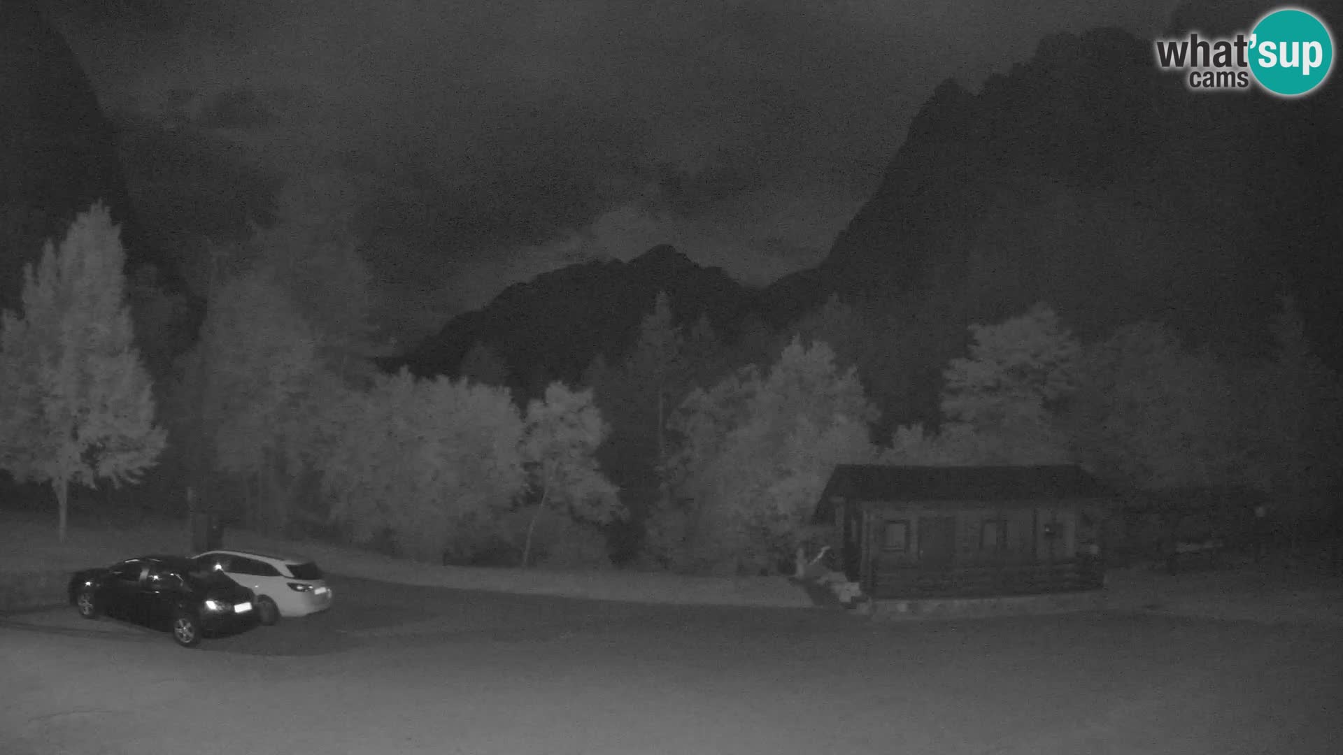 Web kamera Log pod Mangartom – Pogled na Jerebicu i Rombon – Bovec – Slovenija