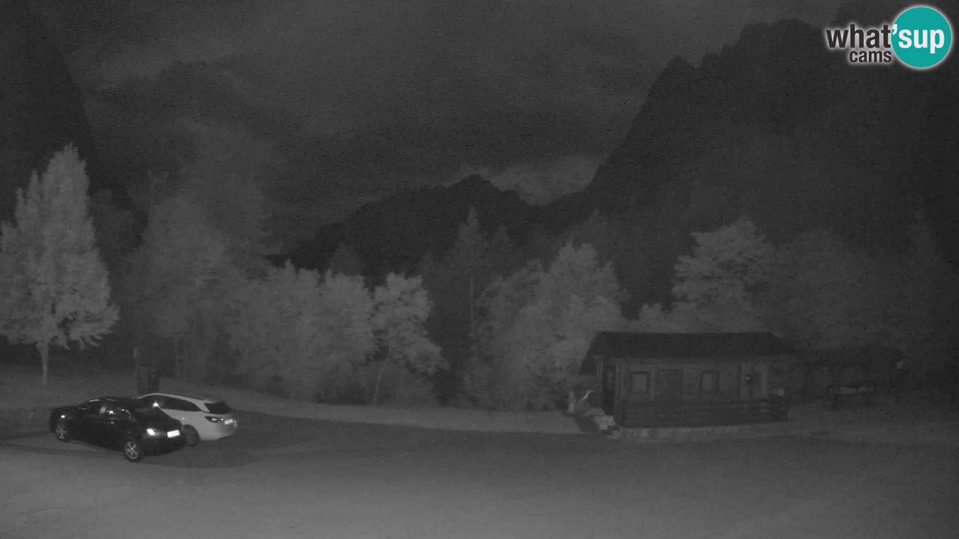 Web kamera Log pod Mangartom – Pogled na Jerebicu i Rombon – Bovec – Slovenija