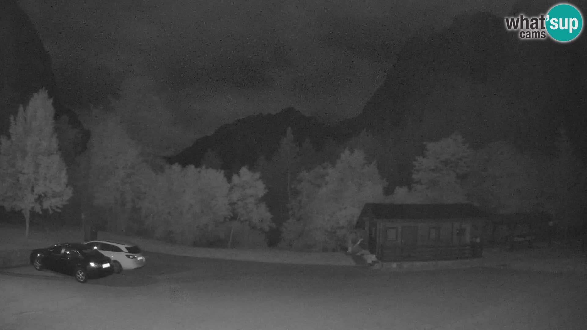 Log pod Mangartom webcam – Vue sur Jerebica et Rombon – Bovec – Slovénie