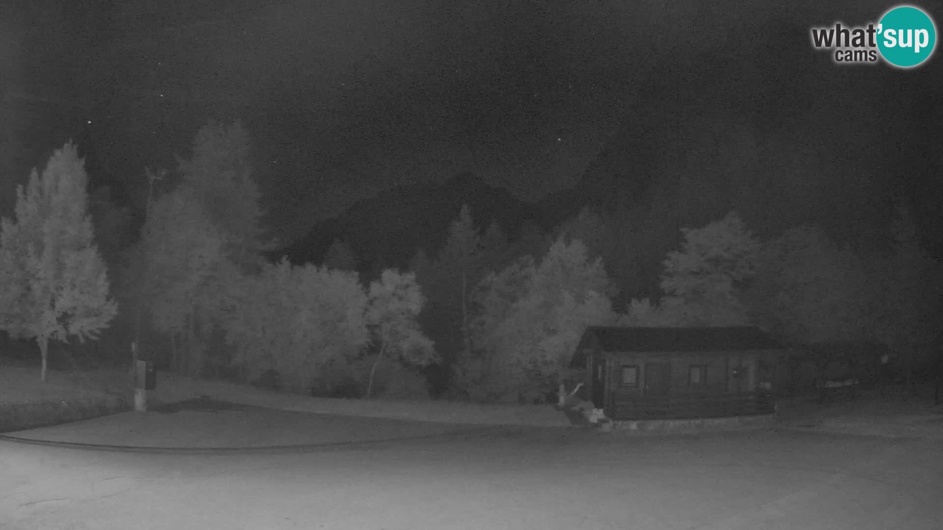Log pod Mangartom webcam – View to Jerebica and Rombon – Bovec – Slovenia