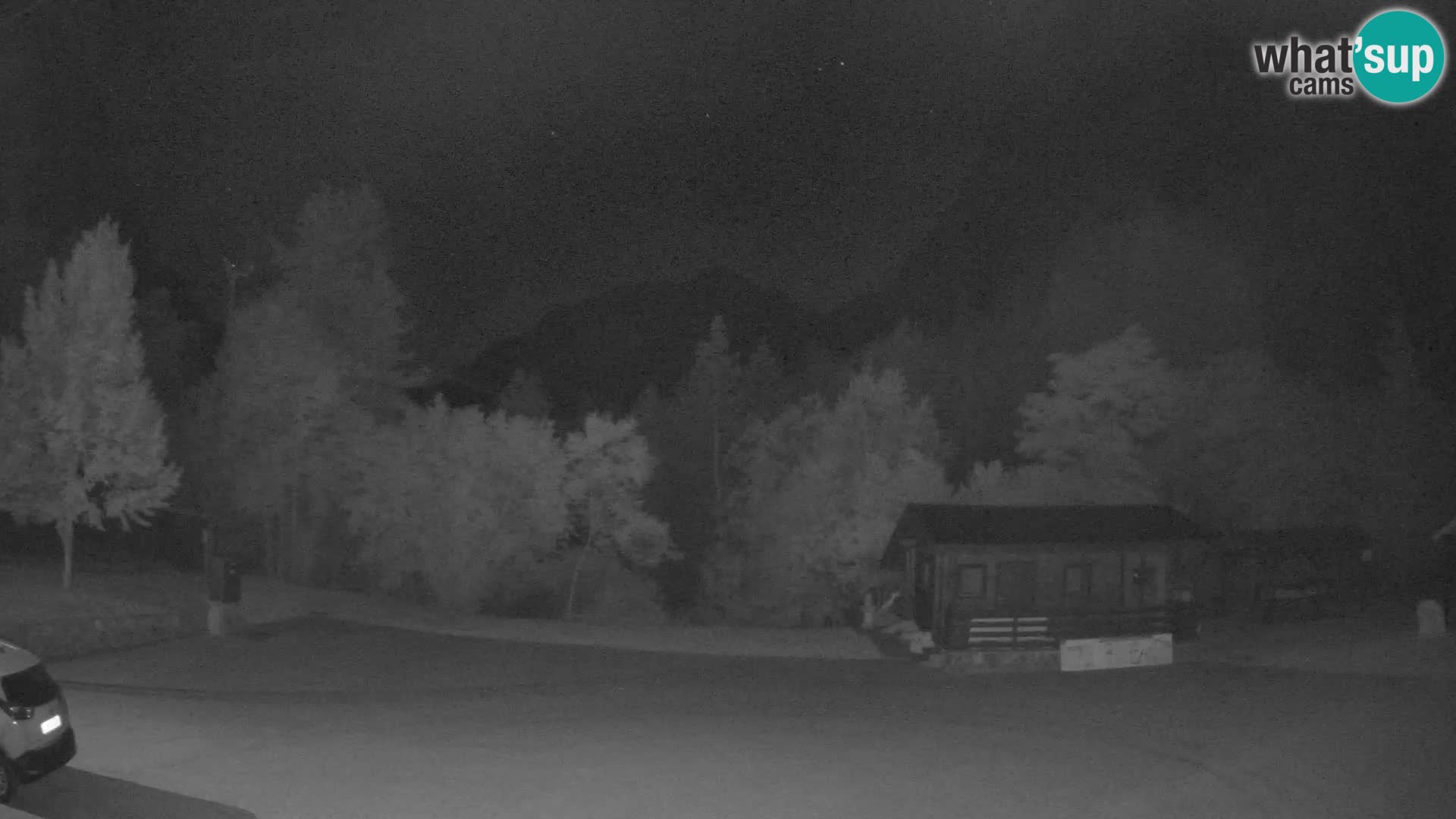 Log pod Mangartom webcam – View to Jerebica and Rombon – Bovec – Slovenia