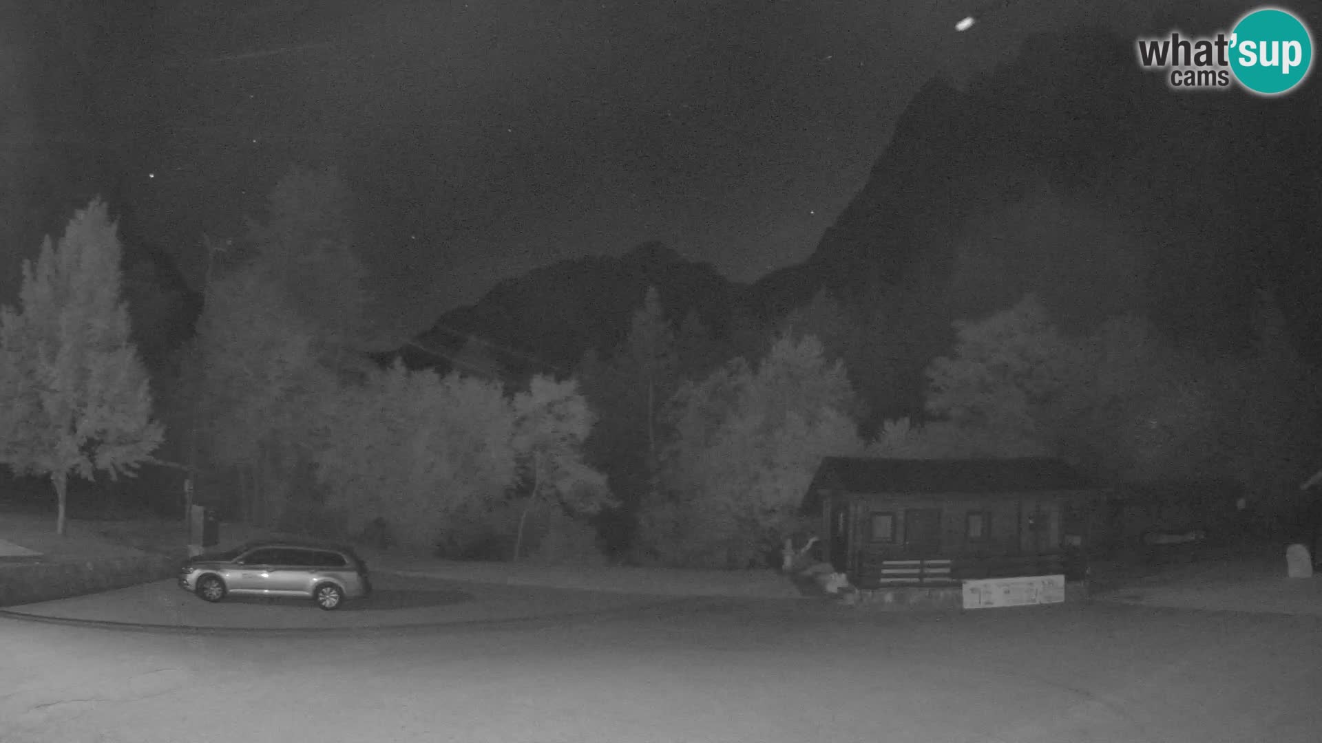 Log pod Mangartom webcam – View to Jerebica and Rombon – Bovec – Slovenia
