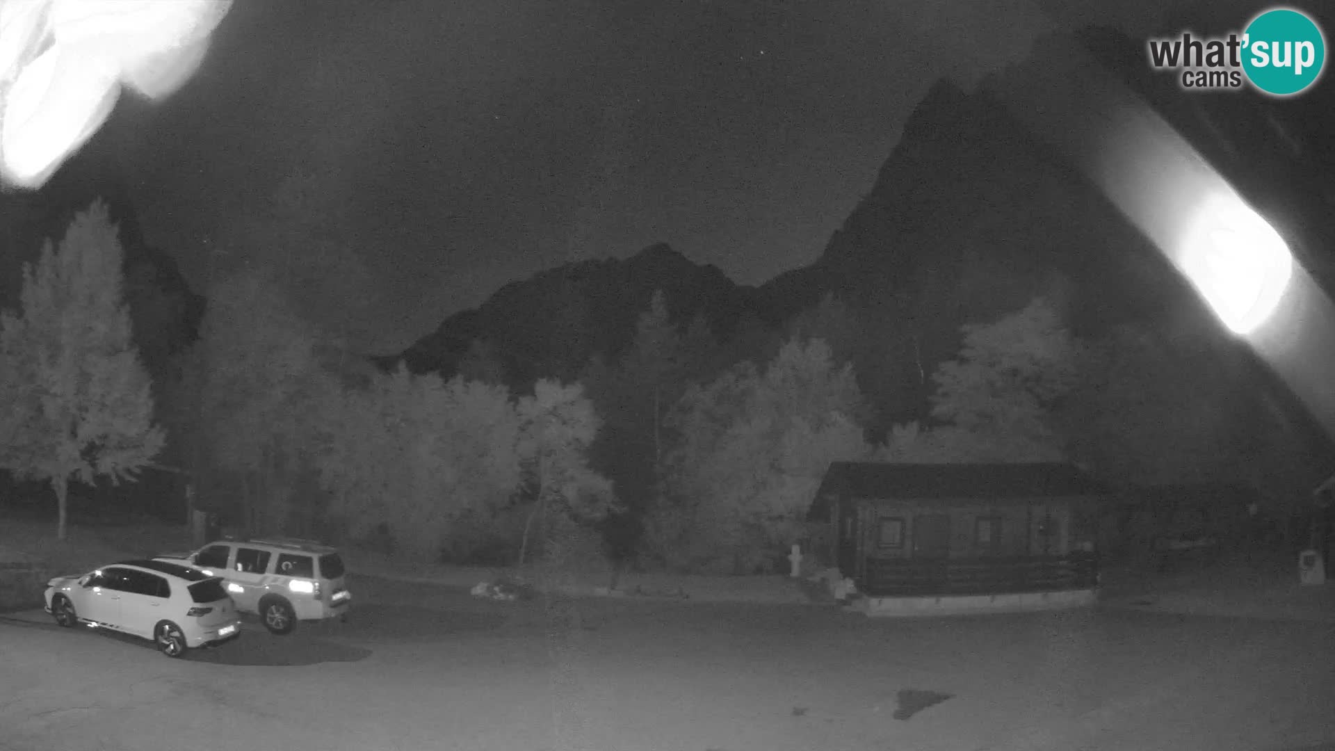 Cámara web Log pod Mangartom – Vista a Jerebica y Rombon – Bovec – Eslovenia