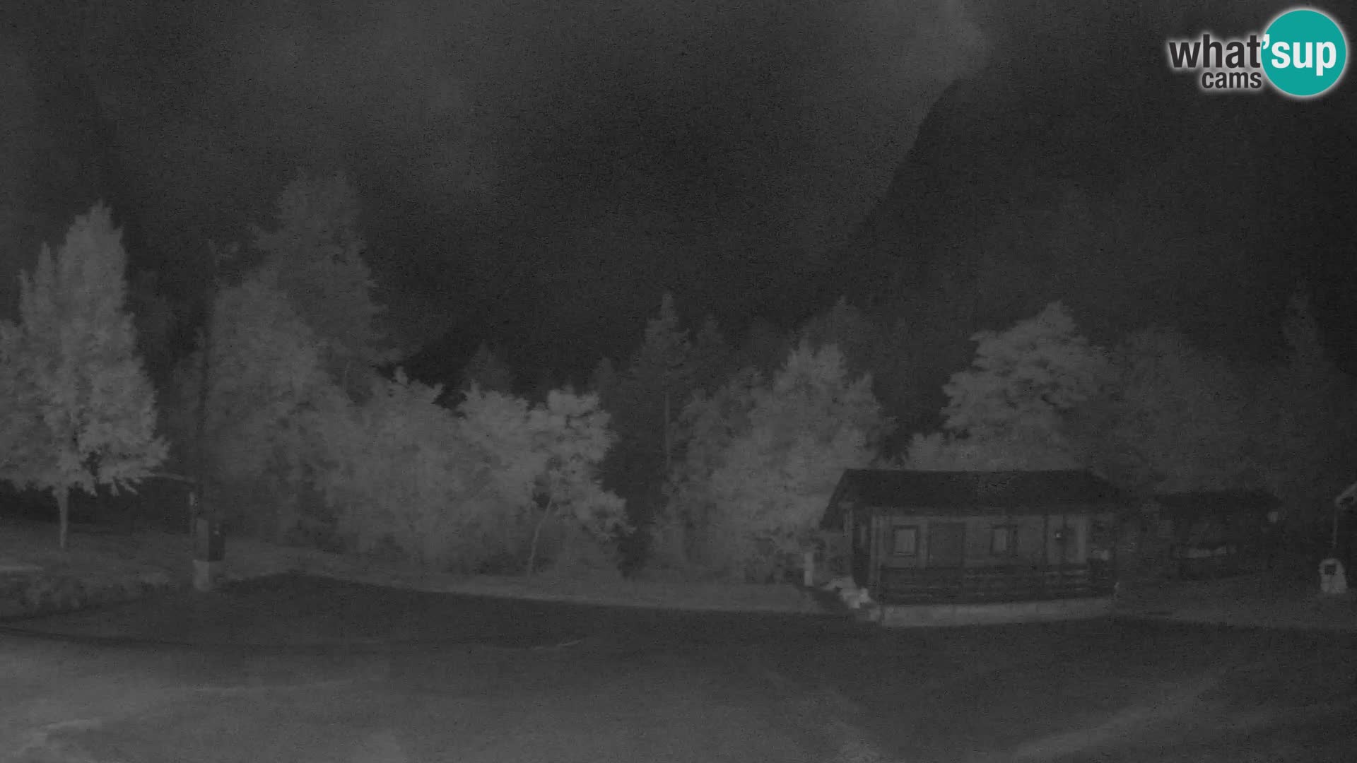 Log pod Mangartom webcam – View to Jerebica and Rombon – Bovec – Slovenia