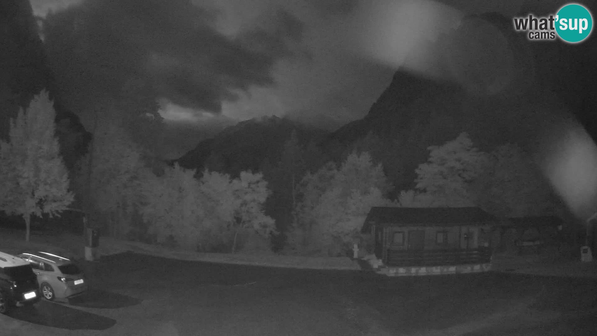 Web kamera Log pod Mangartom – Pogled na Jerebicu i Rombon – Bovec – Slovenija