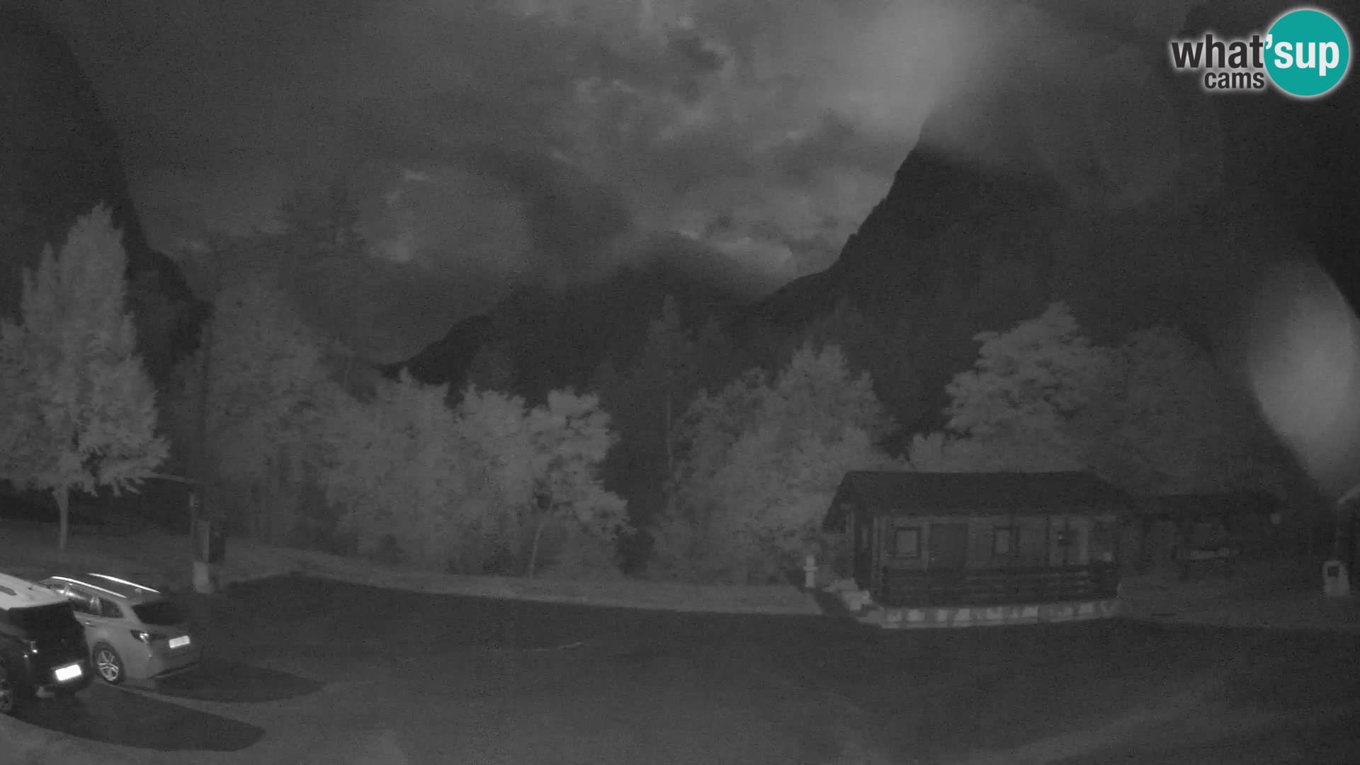Web kamera Log pod Mangartom – Pogled na Jerebicu i Rombon – Bovec – Slovenija