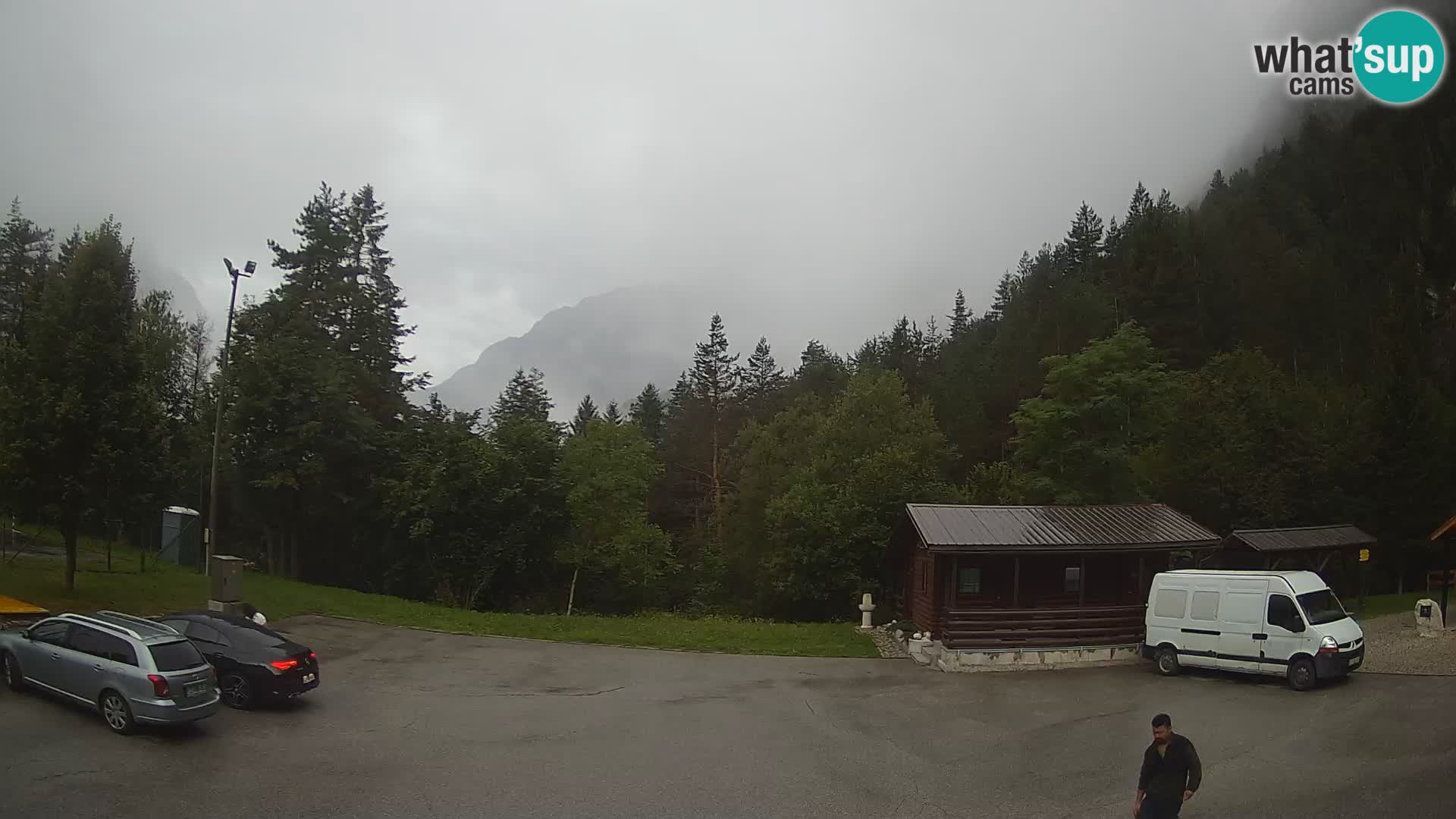 Cámara web Log pod Mangartom – Vista a Jerebica y Rombon – Bovec – Eslovenia