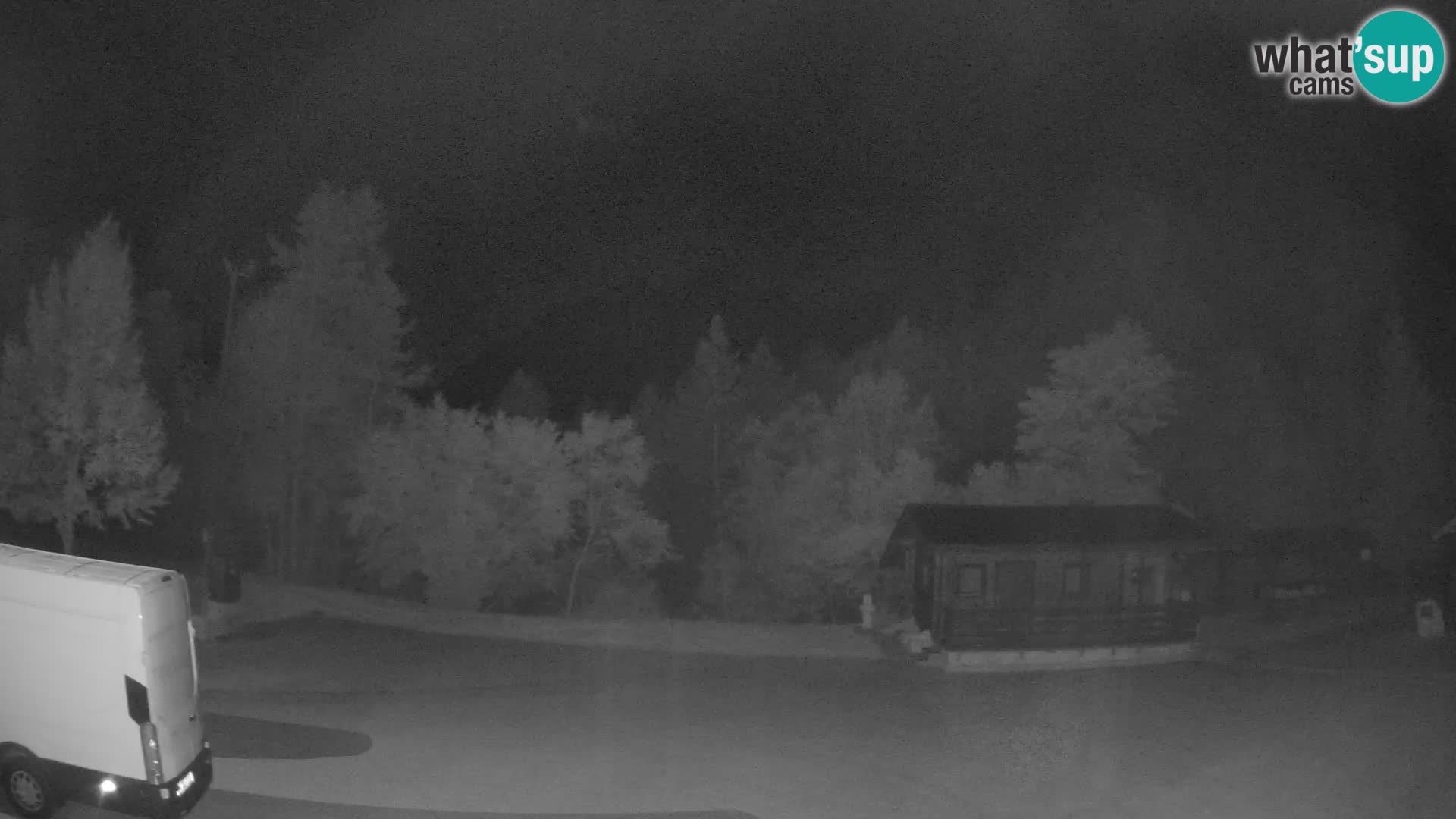 Spletna kamera Log pod Mangartom – Pogled na Jerebico in Rombon – Bovec – Slovenija