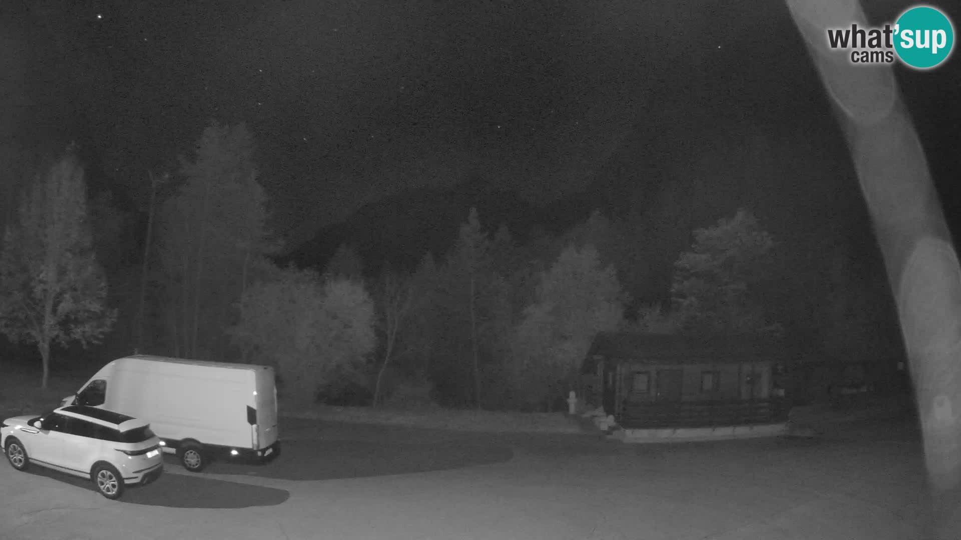 Log pod Mangartom webcam – View to Jerebica and Rombon – Bovec – Slovenia