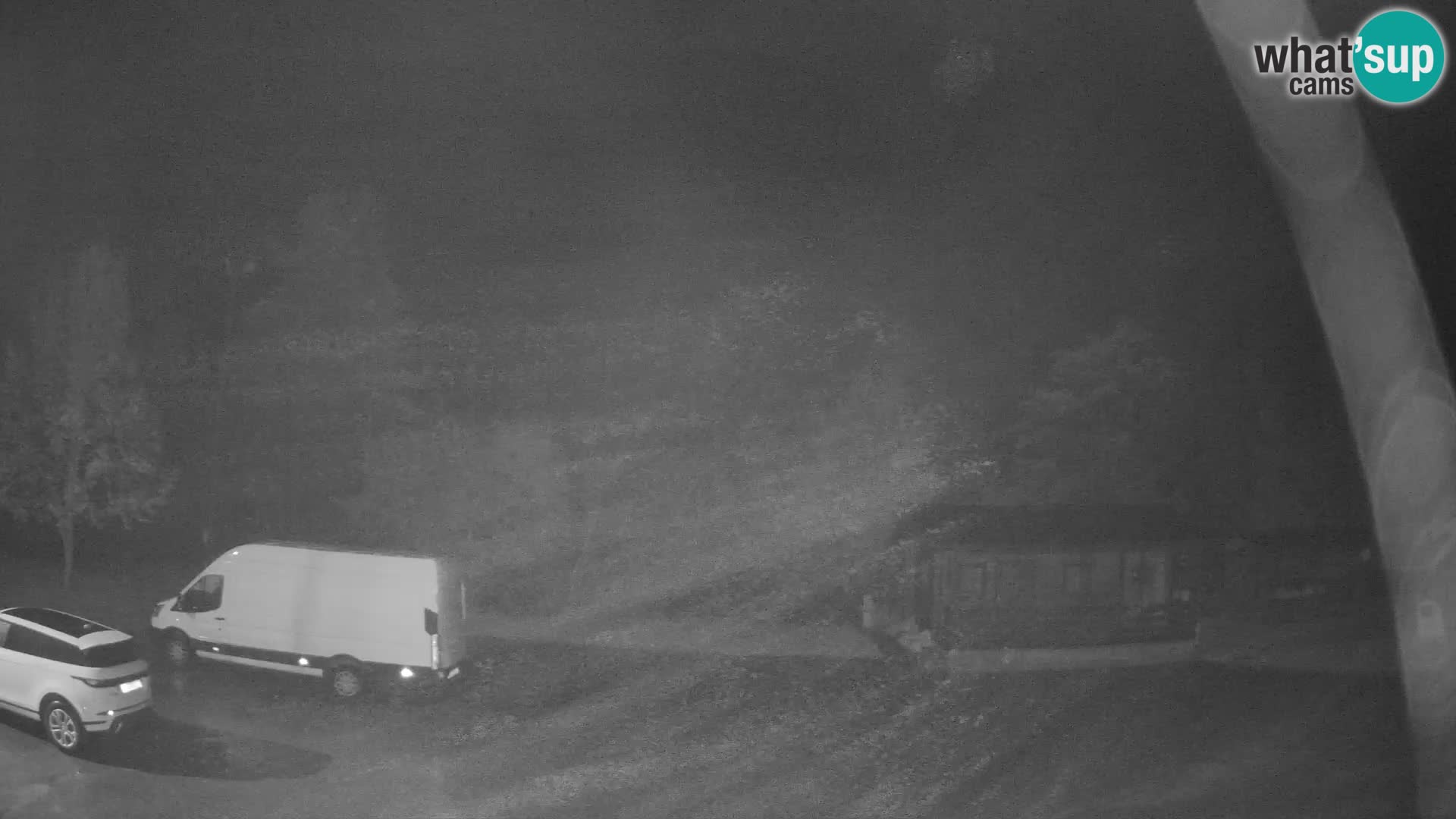 Log pod Mangartom webcam – View to Jerebica and Rombon – Bovec – Slovenia