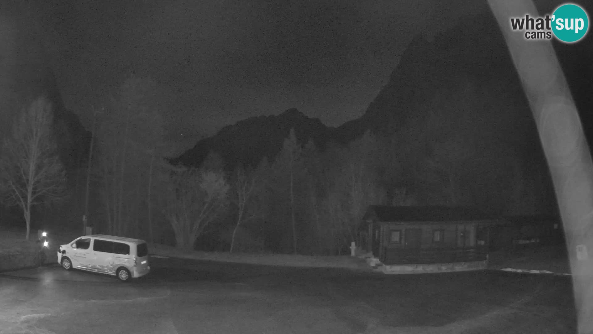 Log pod Mangartom Webcam – Blick auf Jerebica und Rombon – Bovec – Slowenien