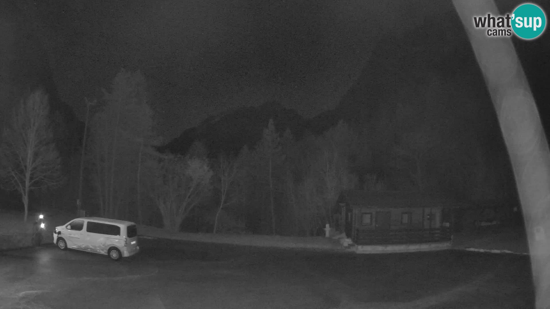 Log pod Mangartom webcam – View to Jerebica and Rombon – Bovec – Slovenia