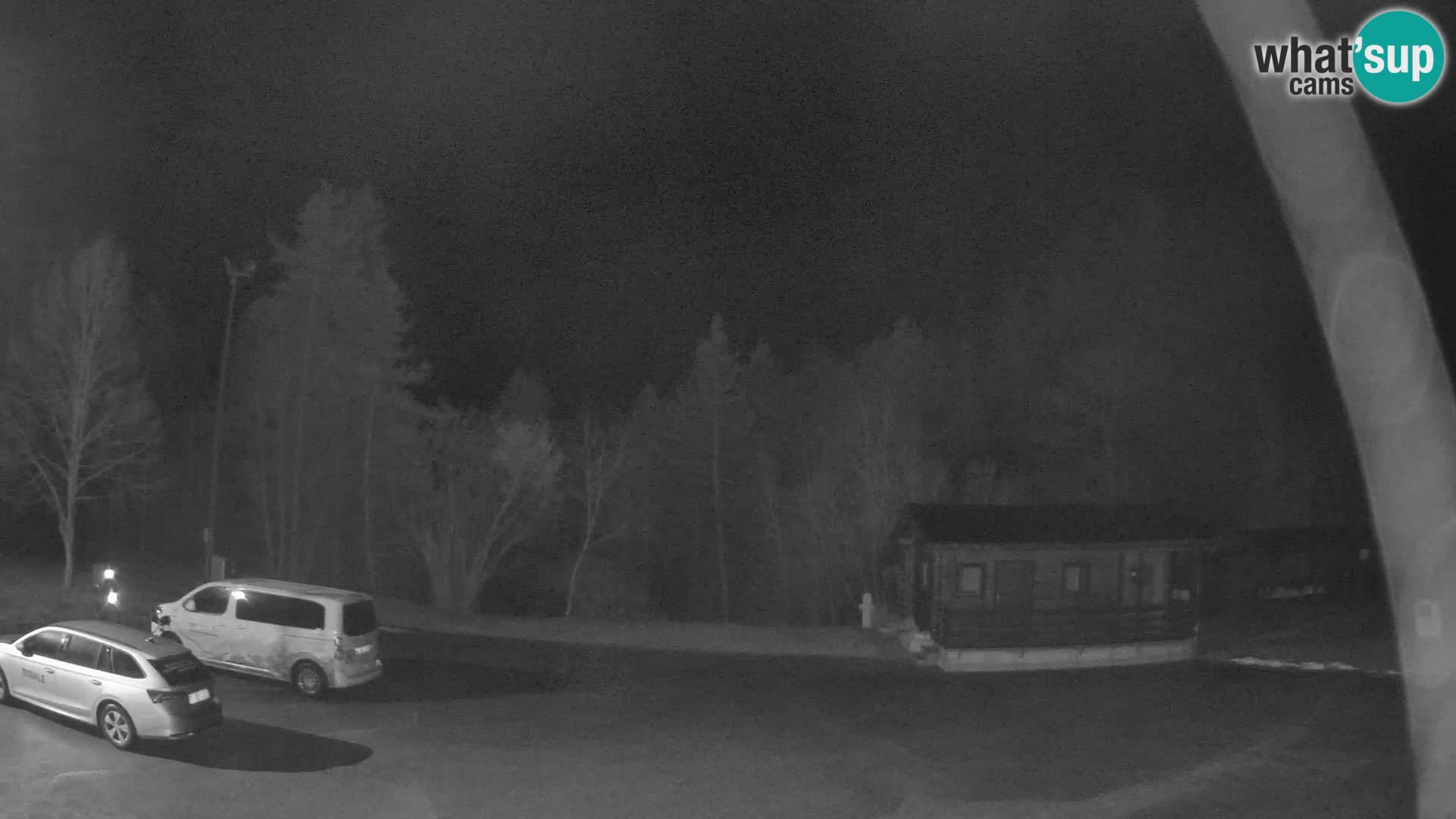 Log pod Mangartom webcam – View to Jerebica and Rombon – Bovec – Slovenia