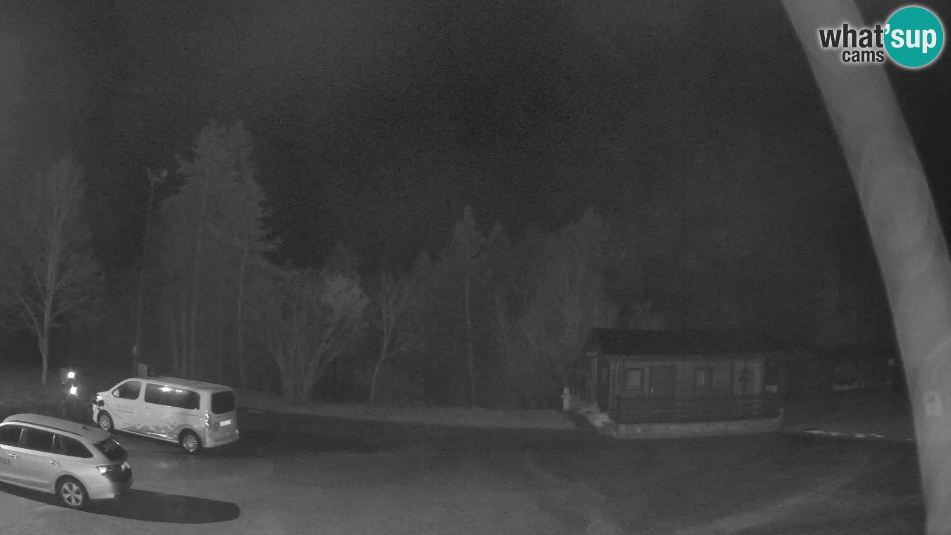 Log pod Mangartom webcam – Vue sur Jerebica et Rombon – Bovec – Slovénie