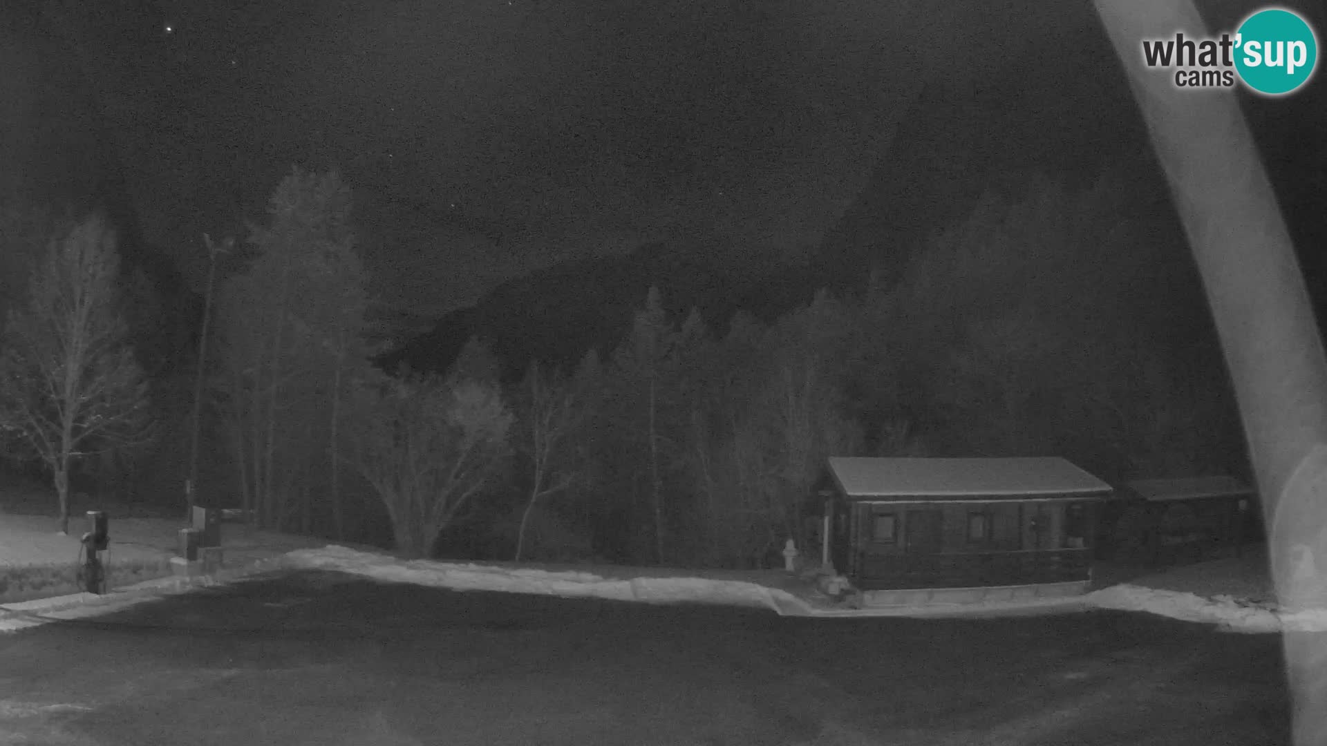Log pod Mangartom webcam – Vue sur Jerebica et Rombon – Bovec – Slovénie