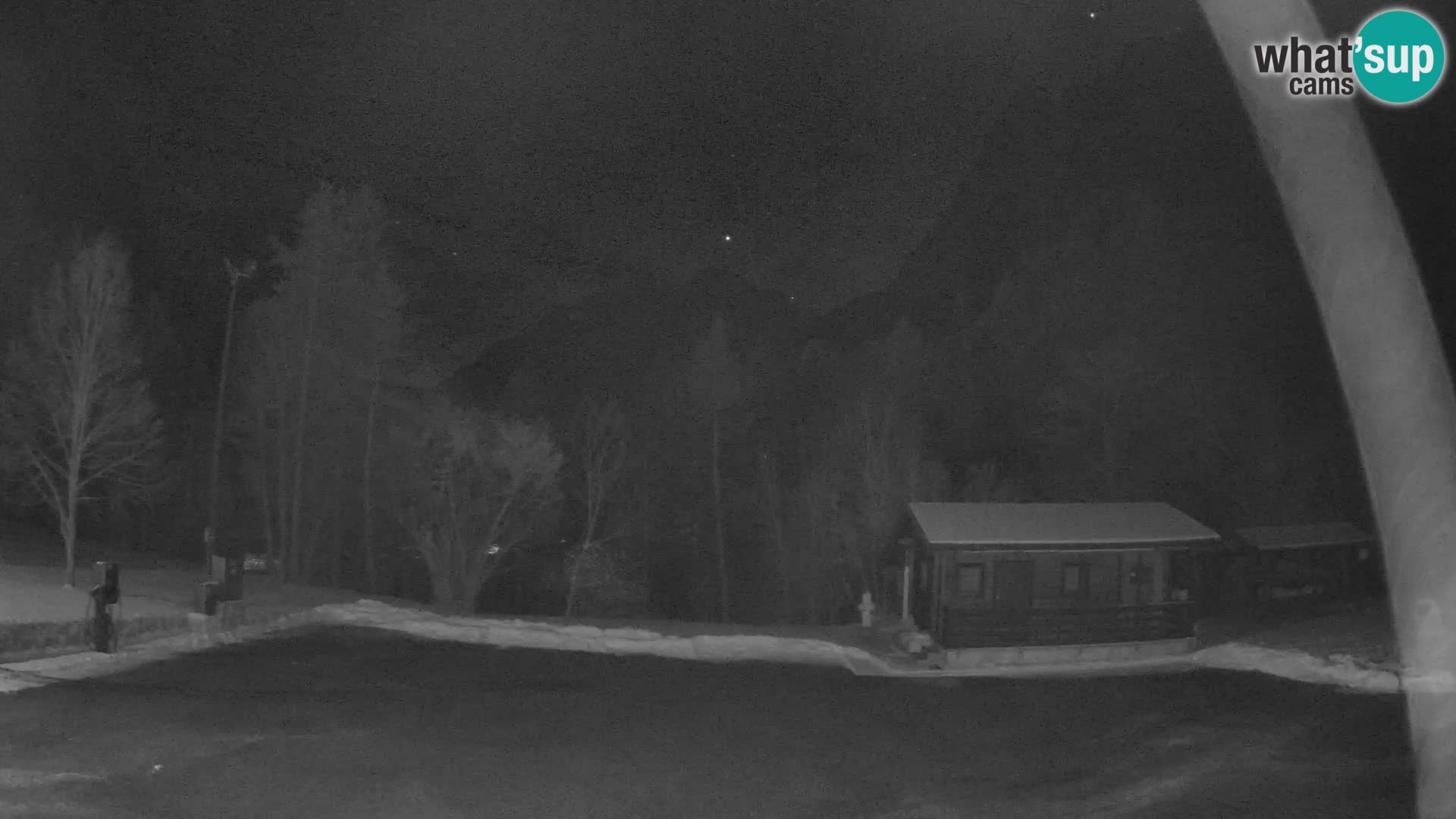 Log pod Mangartom webcam – Vue sur Jerebica et Rombon – Bovec – Slovénie