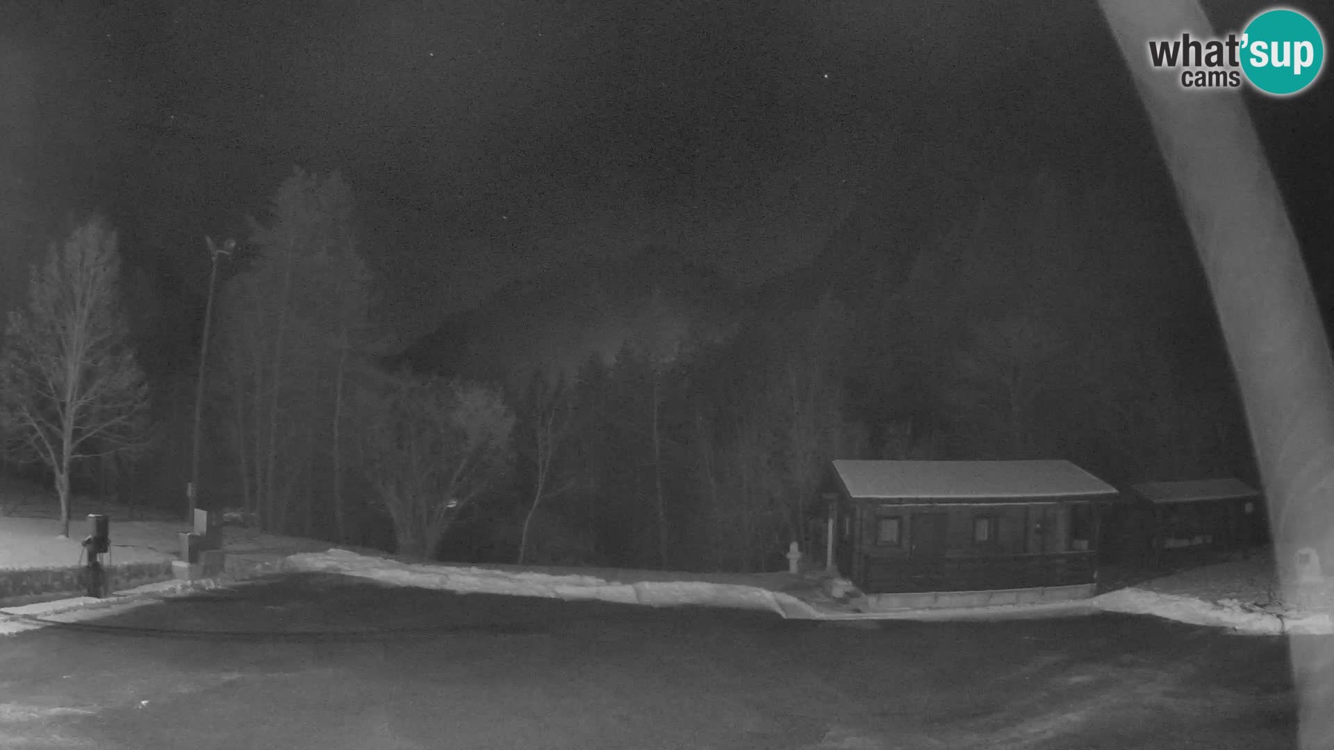 Log pod Mangartom Webcam – Blick auf Jerebica und Rombon – Bovec – Slowenien