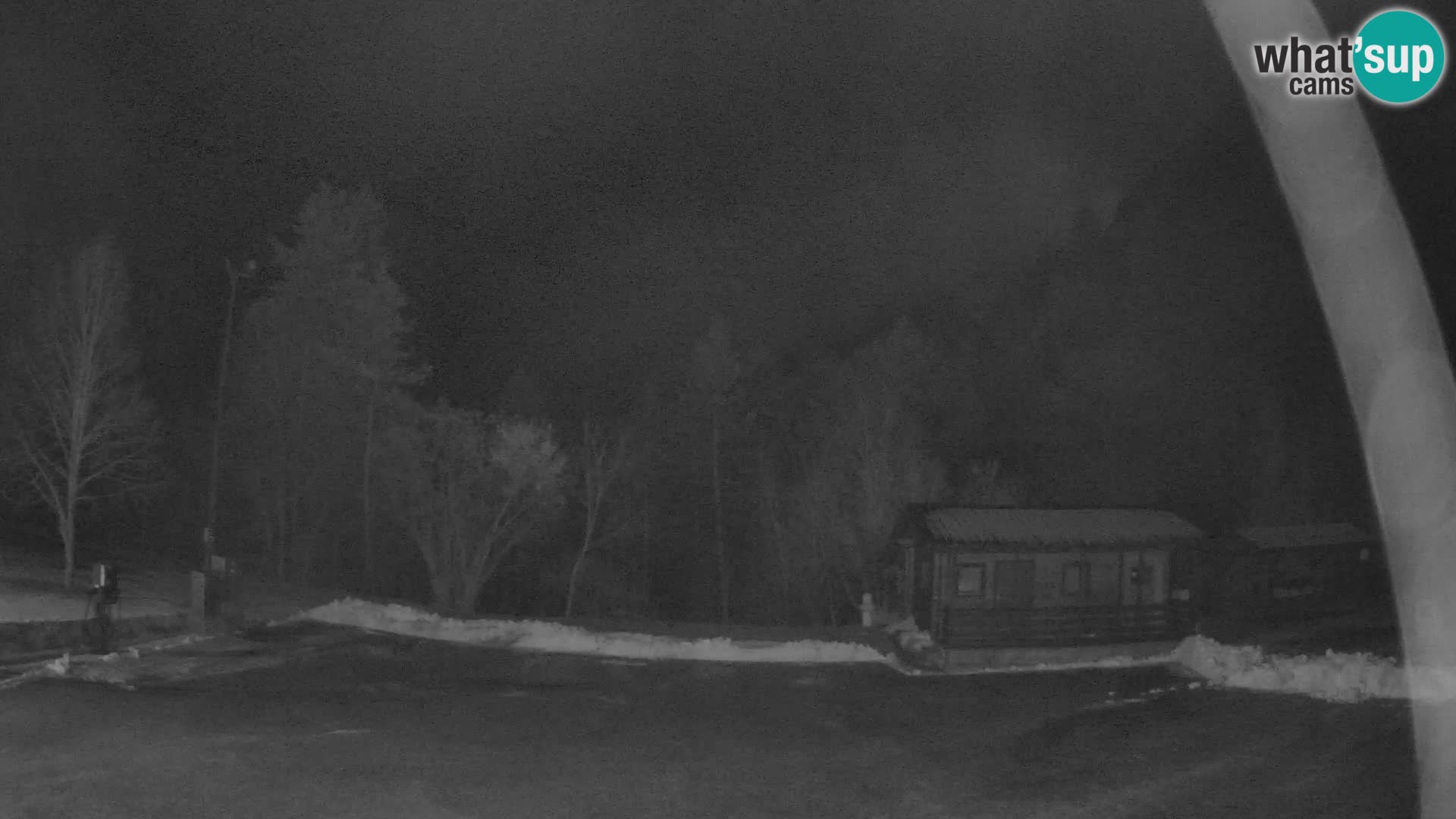 Log pod Mangartom webcam – Vista su Jerebica e Rombon – Bovec – Slovenia